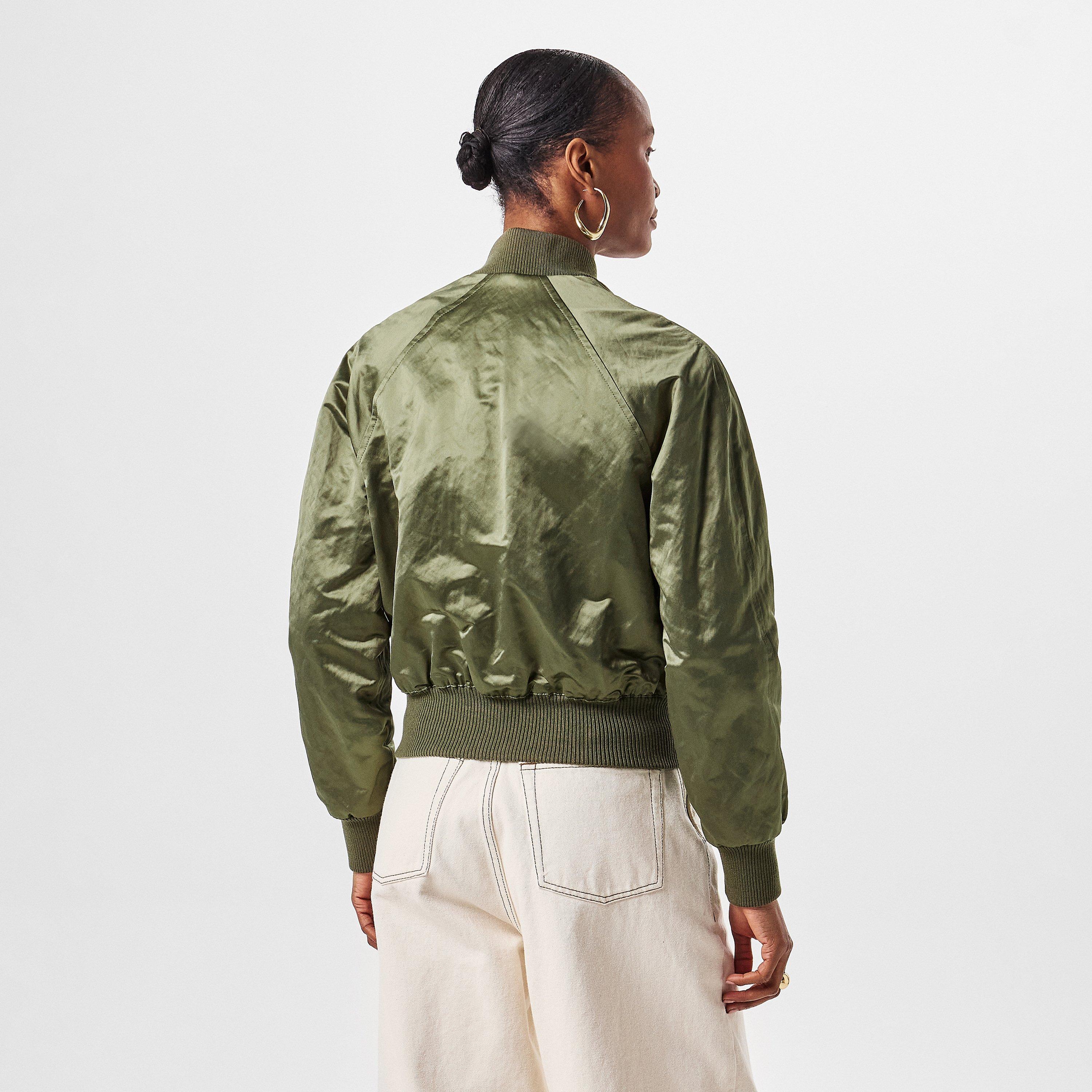 Loden - Ami Paris - Women's De Coeur Ami de Coeur Bomber Jacket - 4