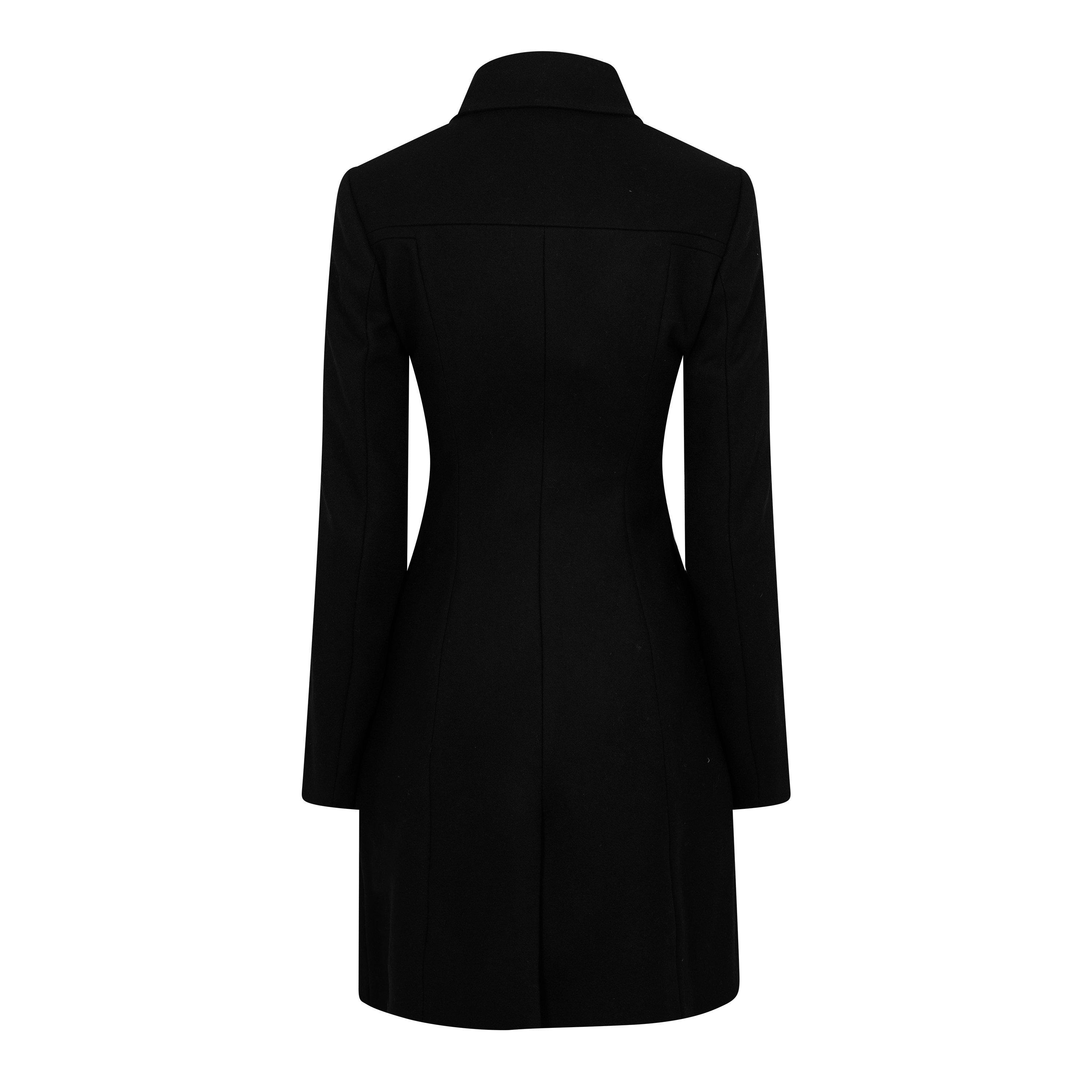 Black - Boss - Women's Ciera1 101 Overcoat - 2