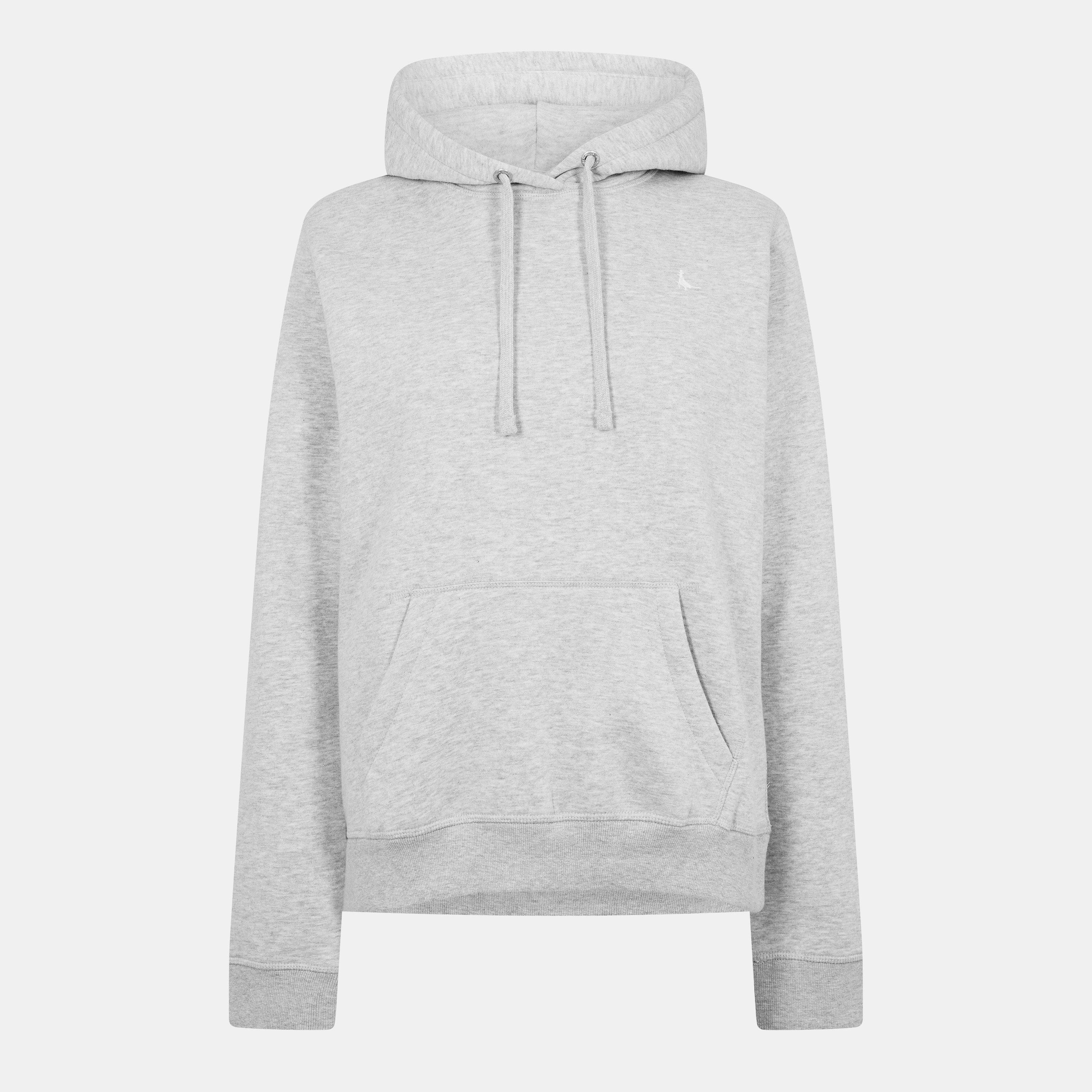 Grey Marl - Jack Wills - Astbury Pheasant Logo Hoodie - 1