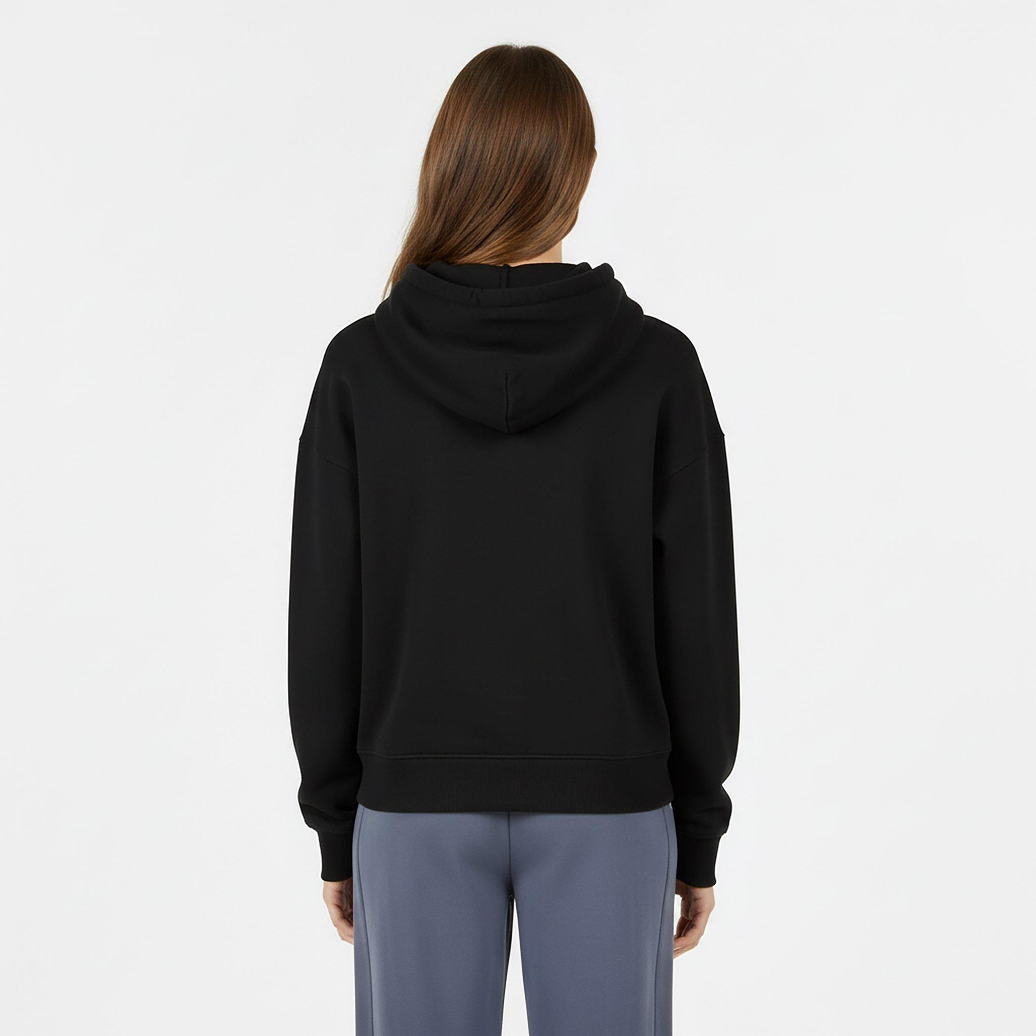 Black - Jack Wills - Astbury Pheasant Logo Hoodie - 4