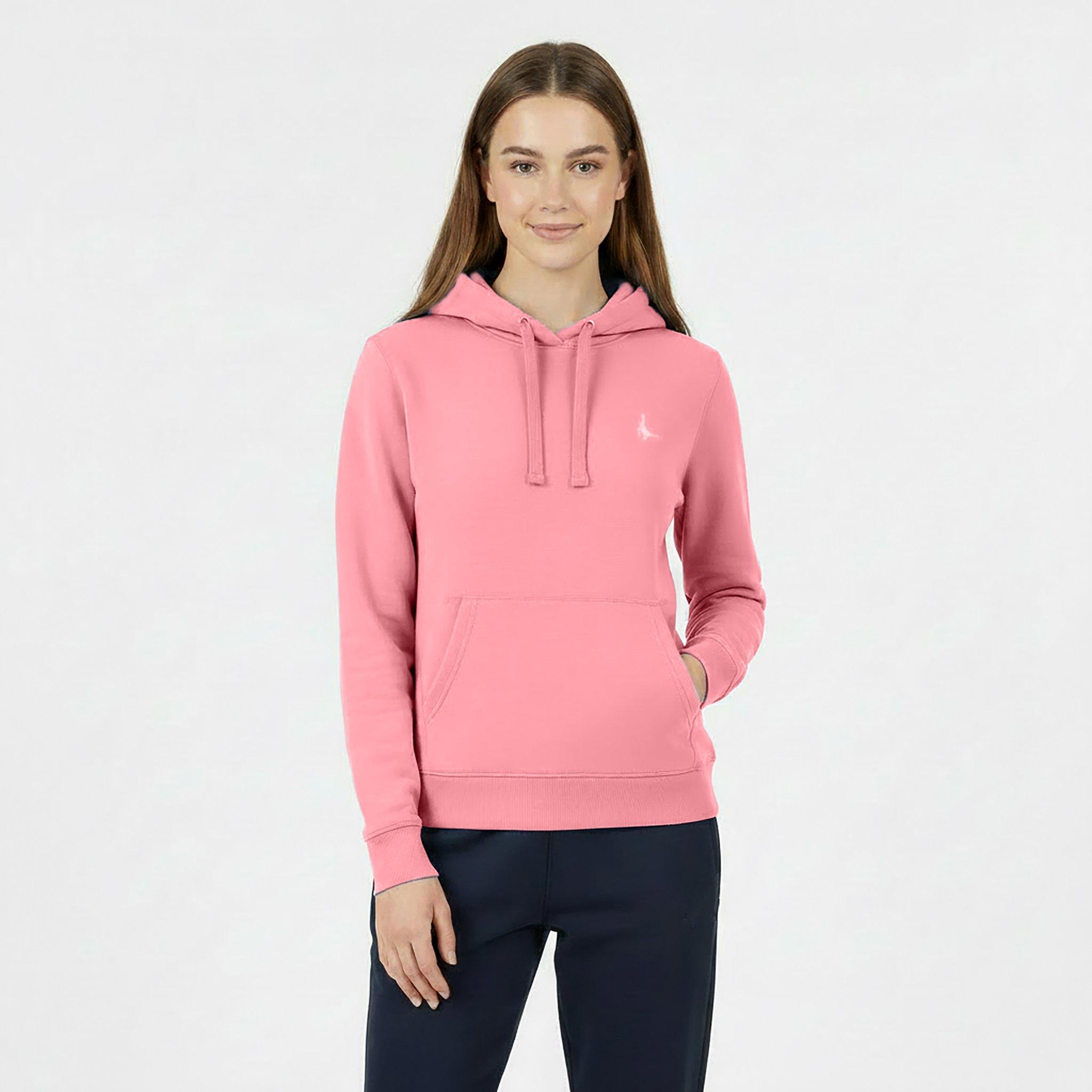 Pink Marl - Jack Wills - Astbury Pheasant Logo Hoodie - 3