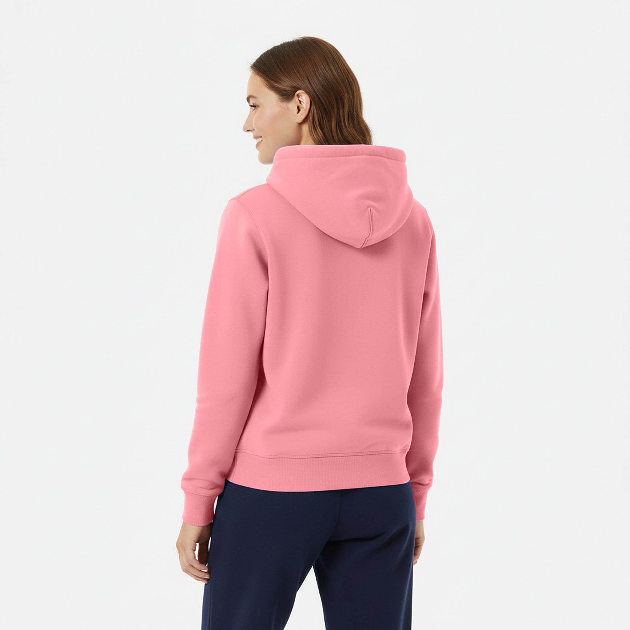 Pink Marl - Jack Wills - Astbury Pheasant Logo Hoodie - 4