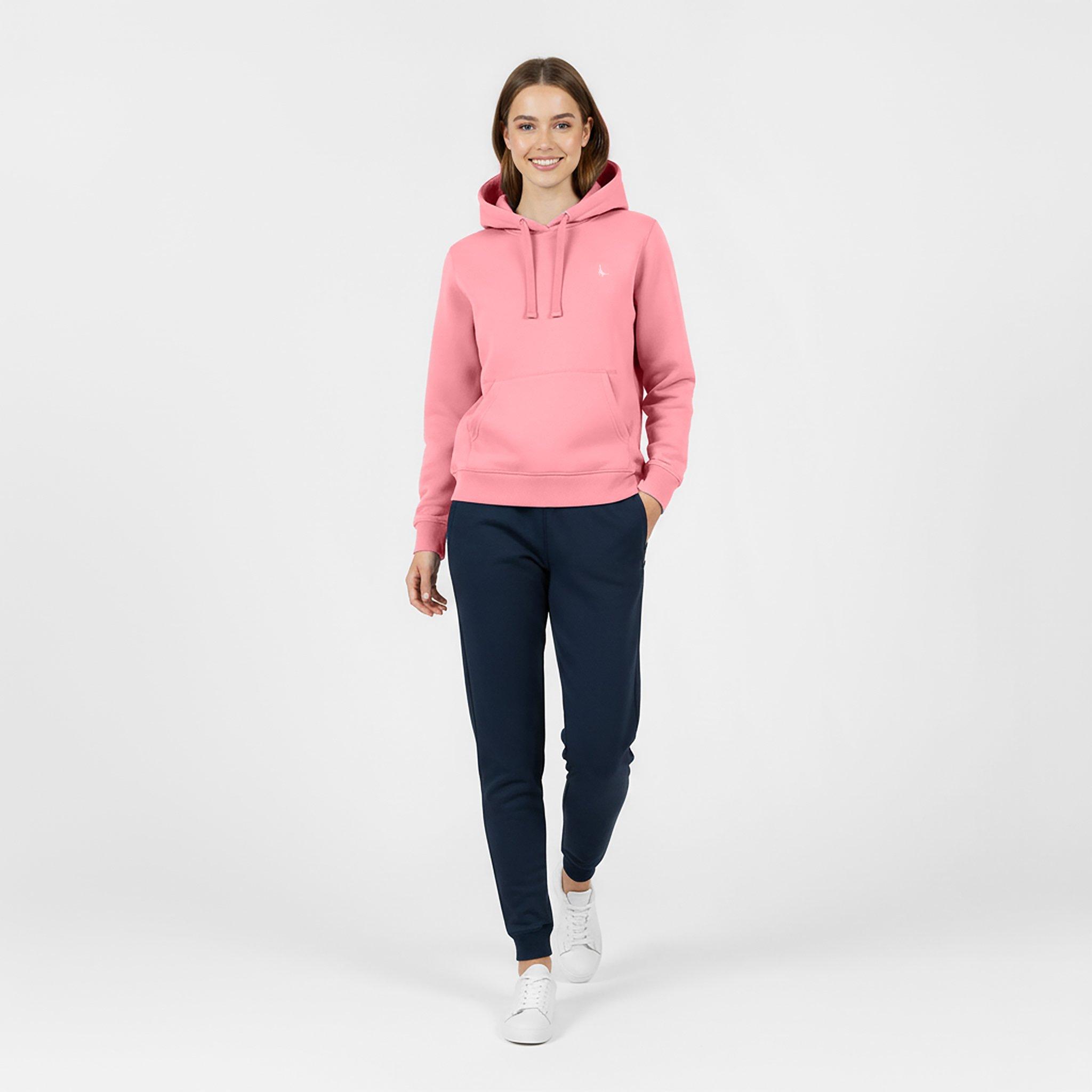 Pink Marl - Jack Wills - Astbury Pheasant Logo Hoodie - 5