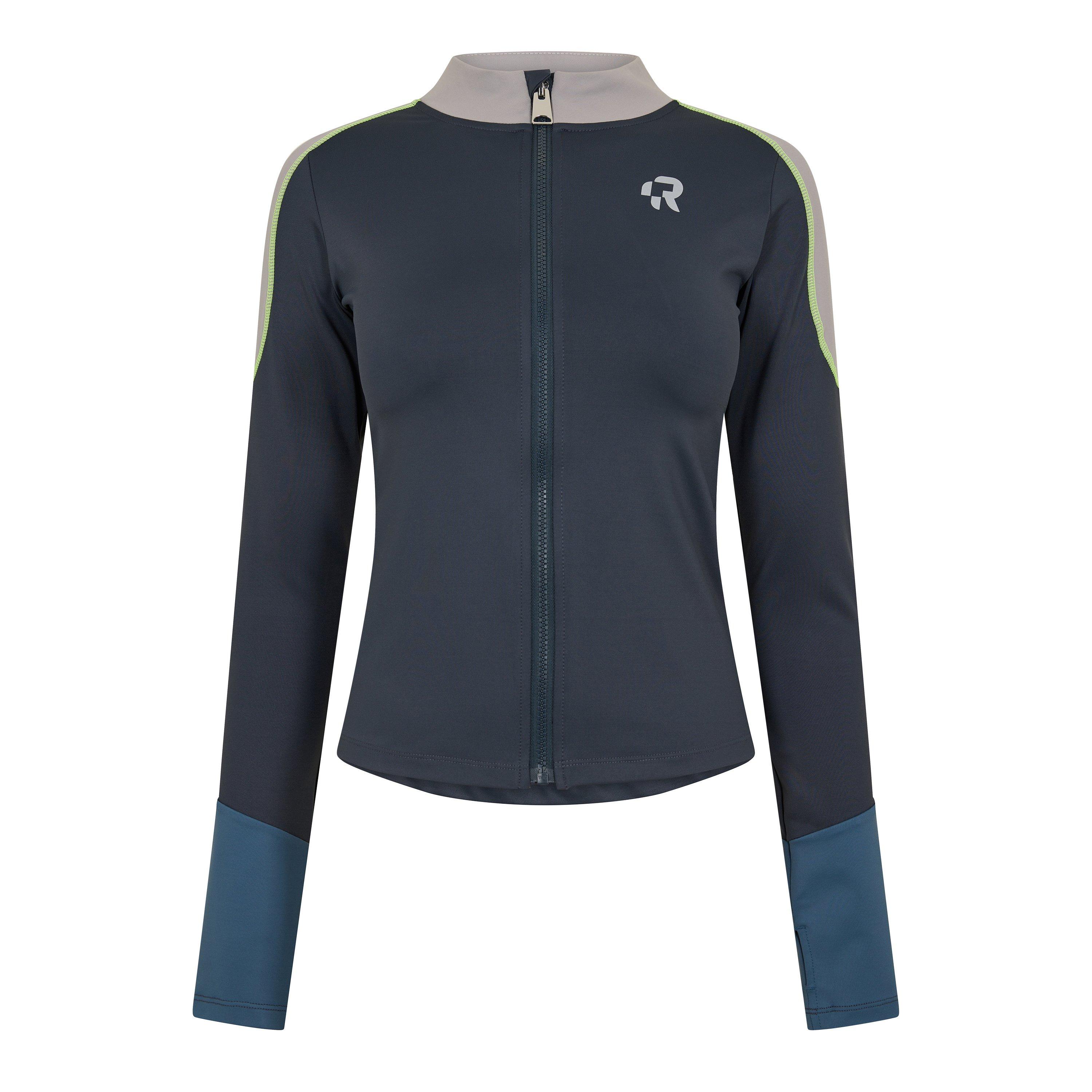 Red Run Women's Full Zip Technical Top - Charcoal - 10 (S)