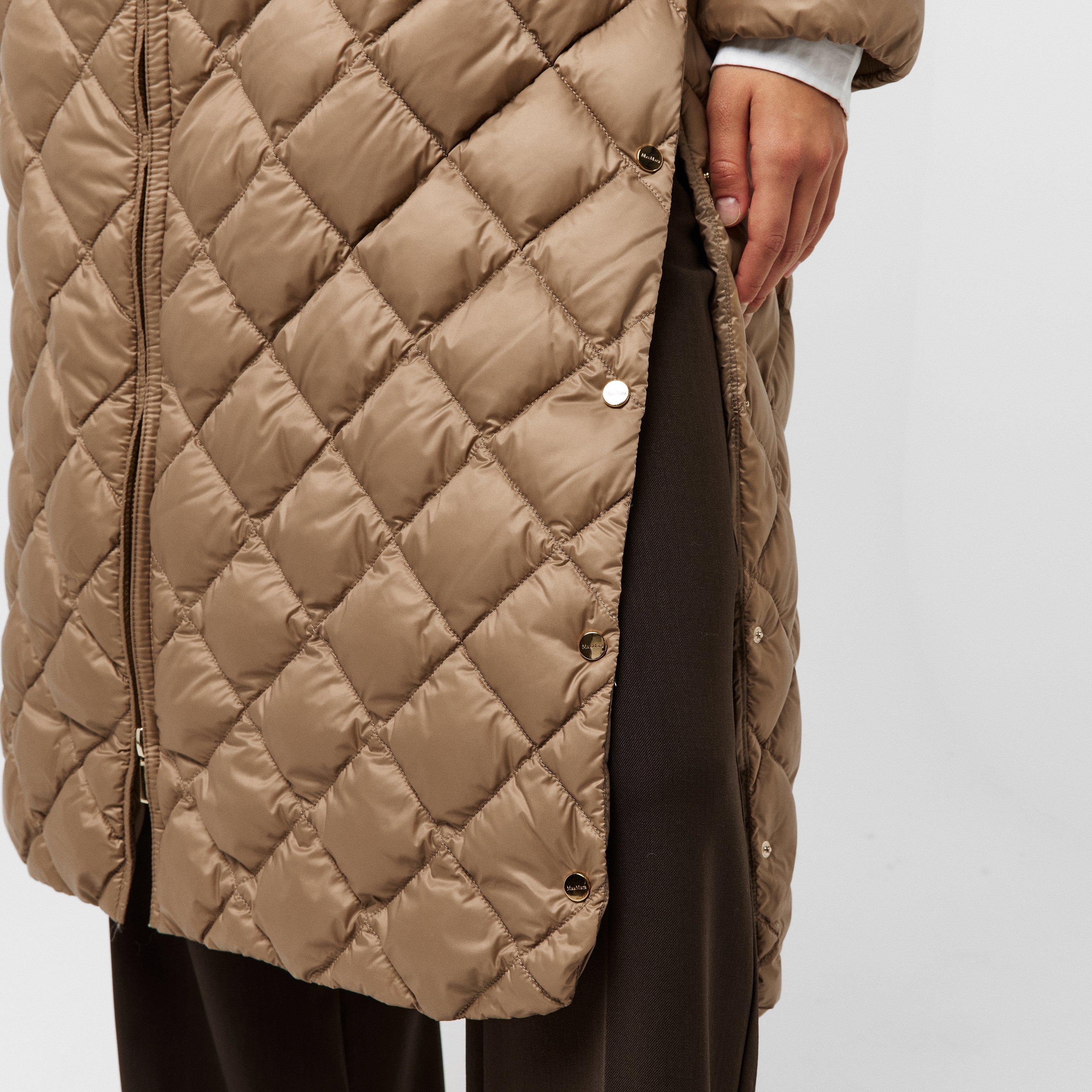 Camel - Max Mara - Women's Trepar Quilted Jacket - 5