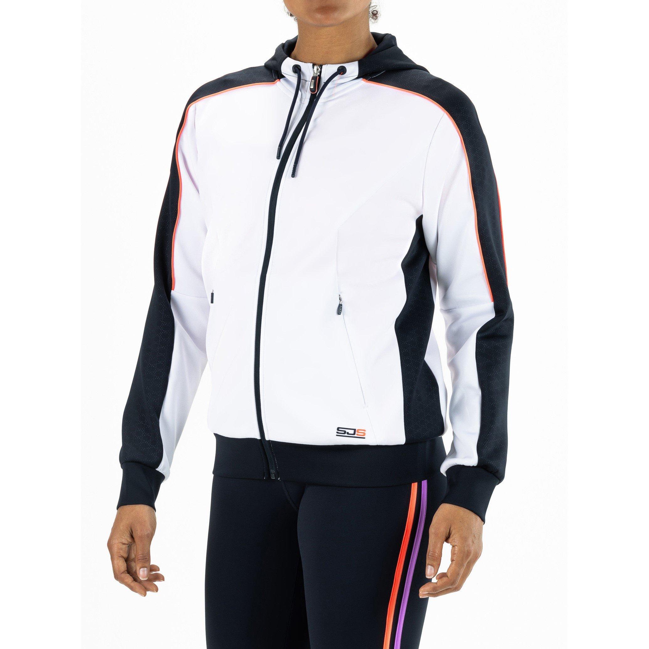 Sjeng Sports Women's Feya Performance Training Jacket - Real White - 16 (XL)
