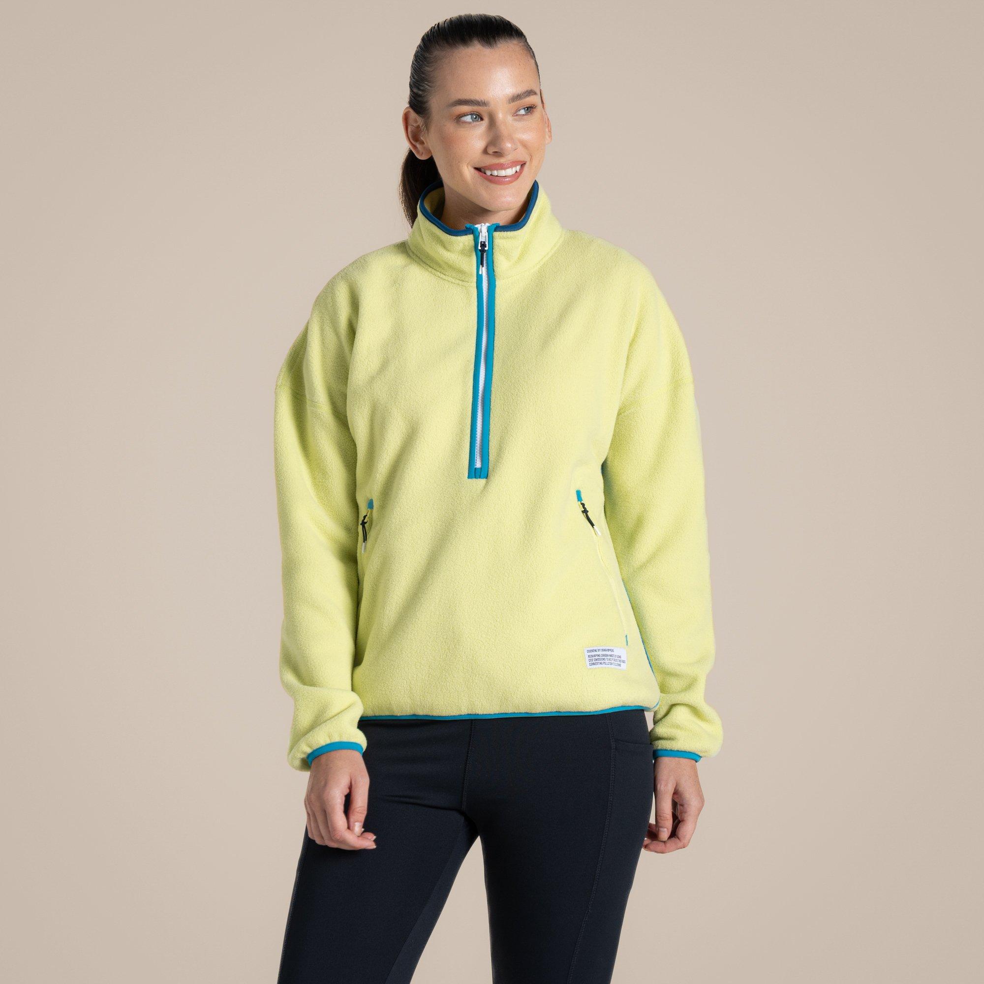 Craghoppers Women's Rnu 1/2 Zip Fleece - Key Lime - 16 (XL)