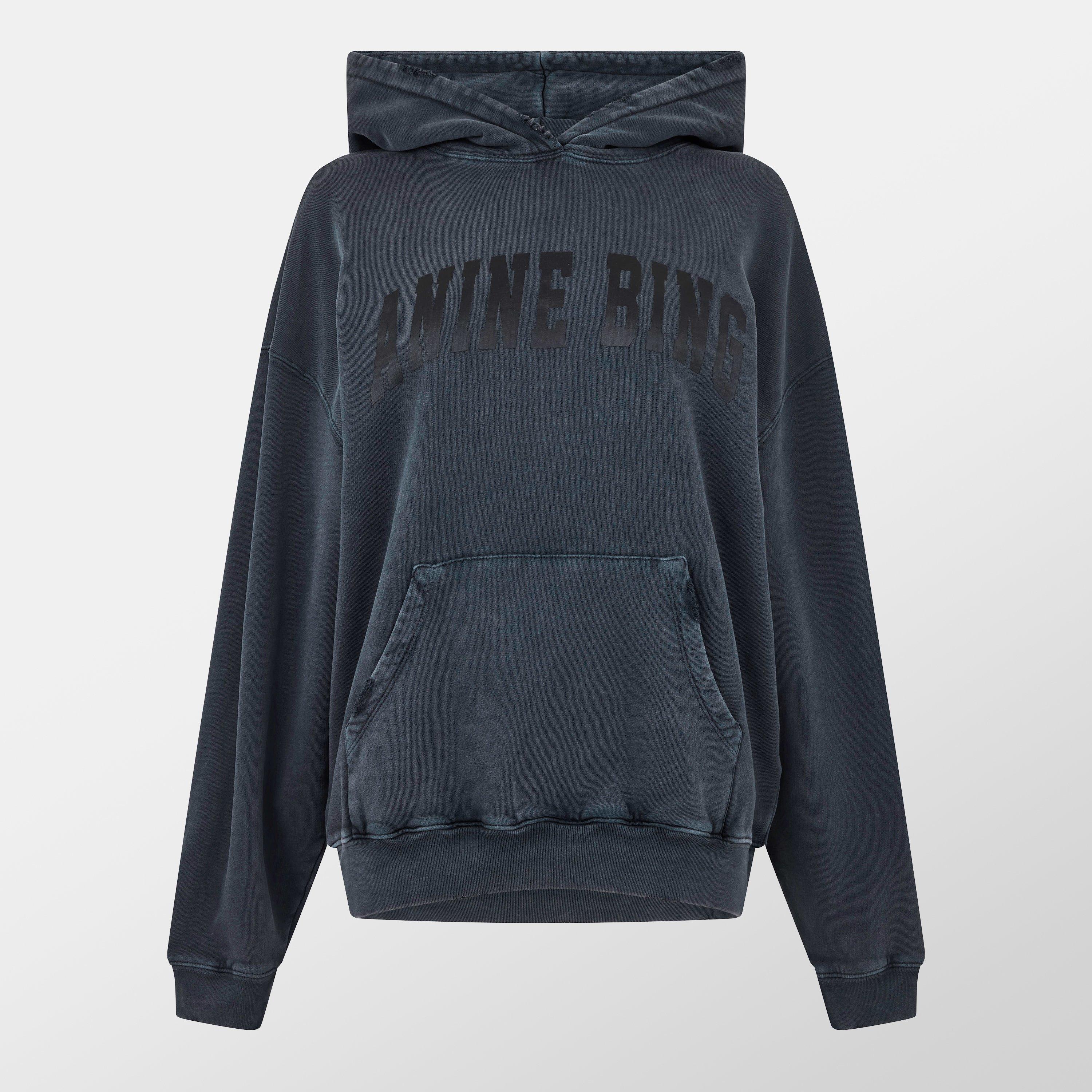 Anine Bing Women's Sport Hoodie - Black - Size 8 (XS)