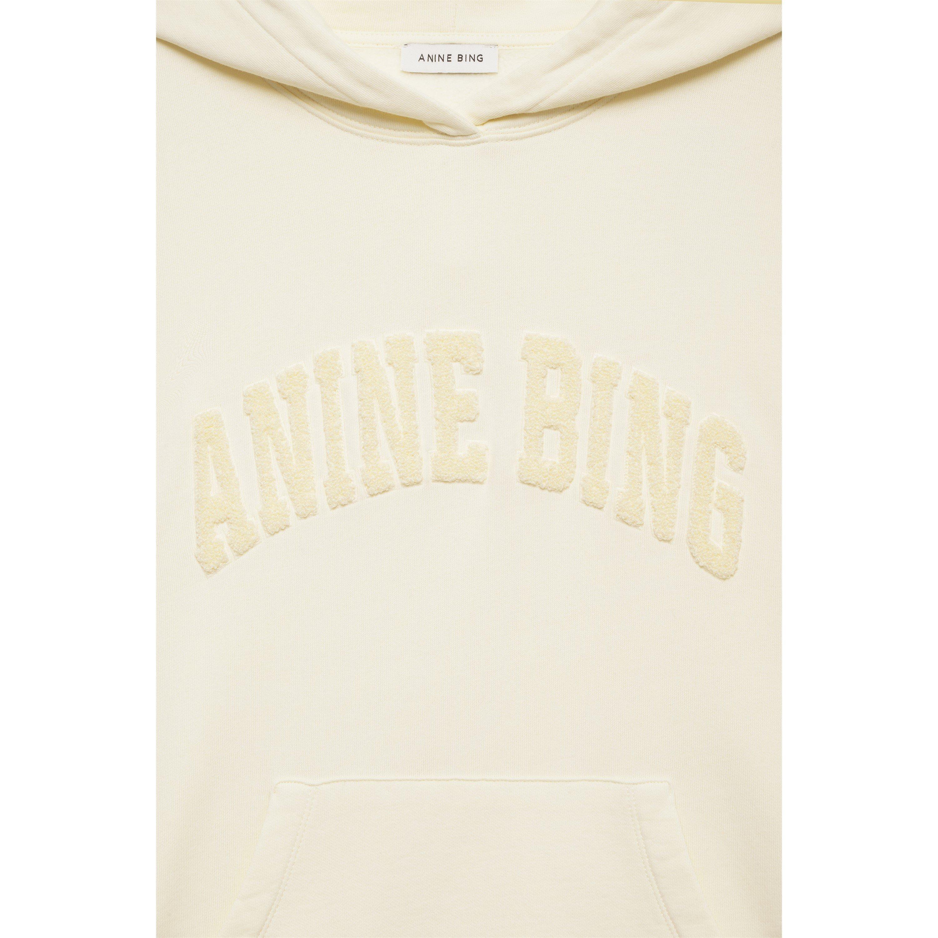 Washed Cream - Anine Bing - Women's Sport Hoodie - 5