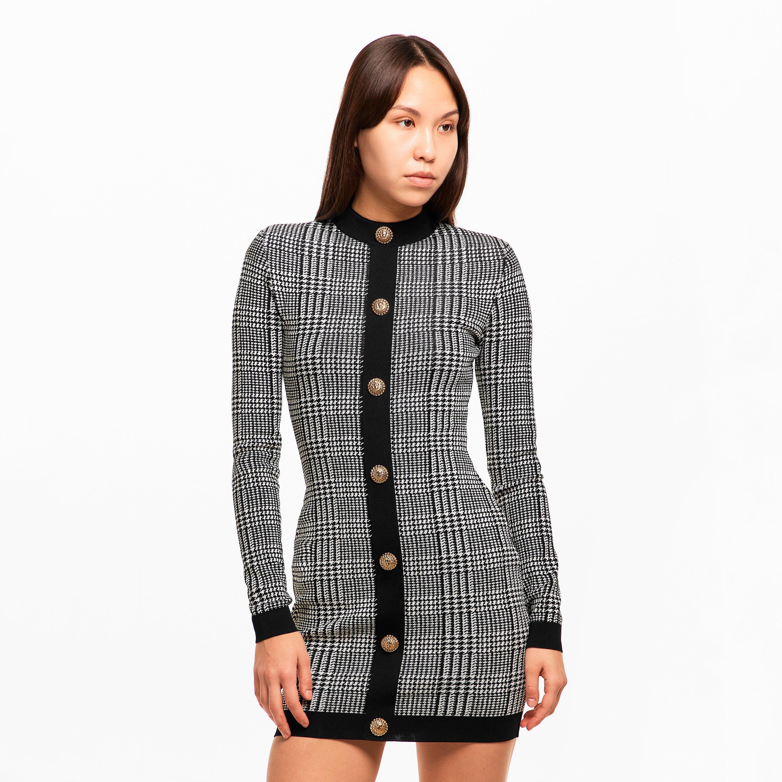 Black/White - Balmain - Balmain Knit Dress Ld54 - 3