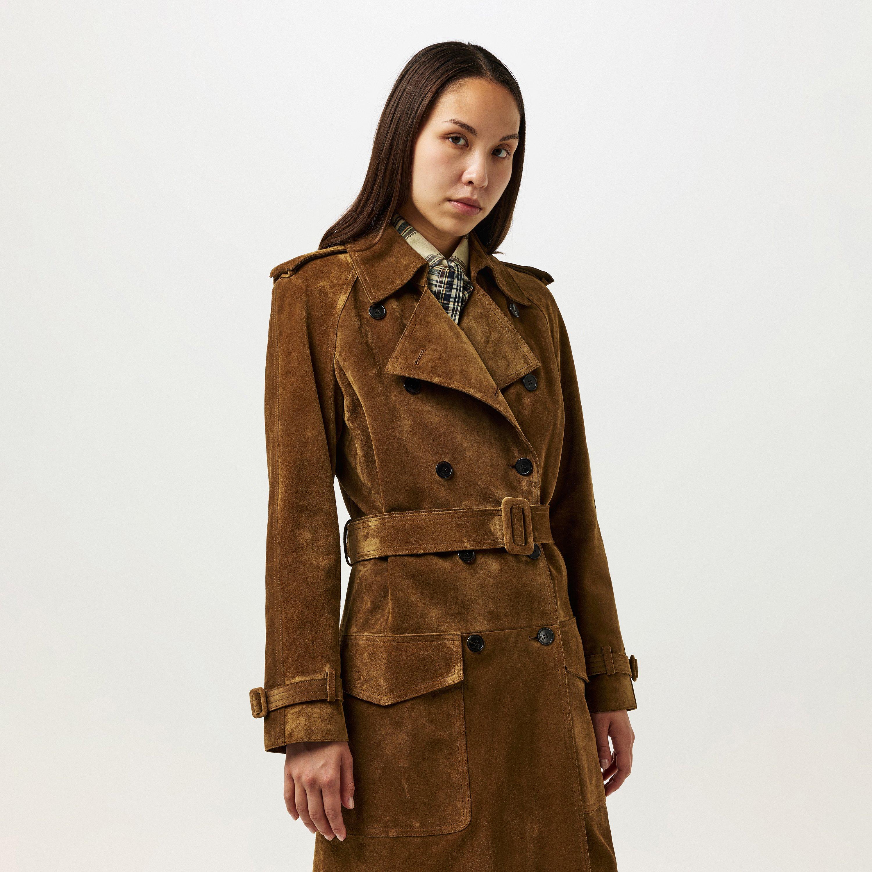 Noix - Saint Laurent - Women's Structured Belted Trench Coat - 3