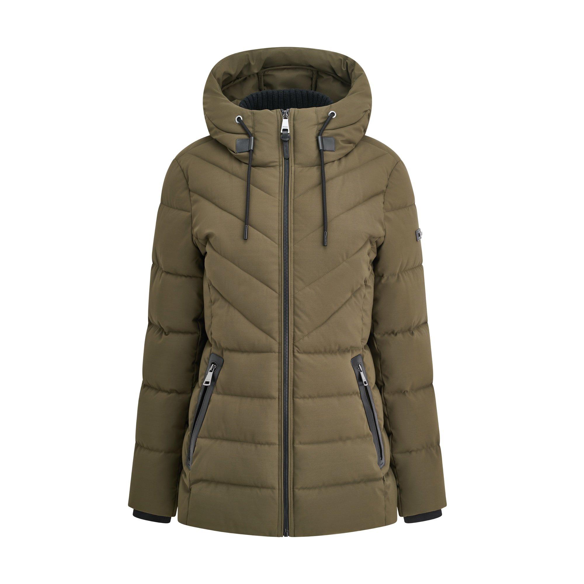 Women's Belted Short Quilted Jacket