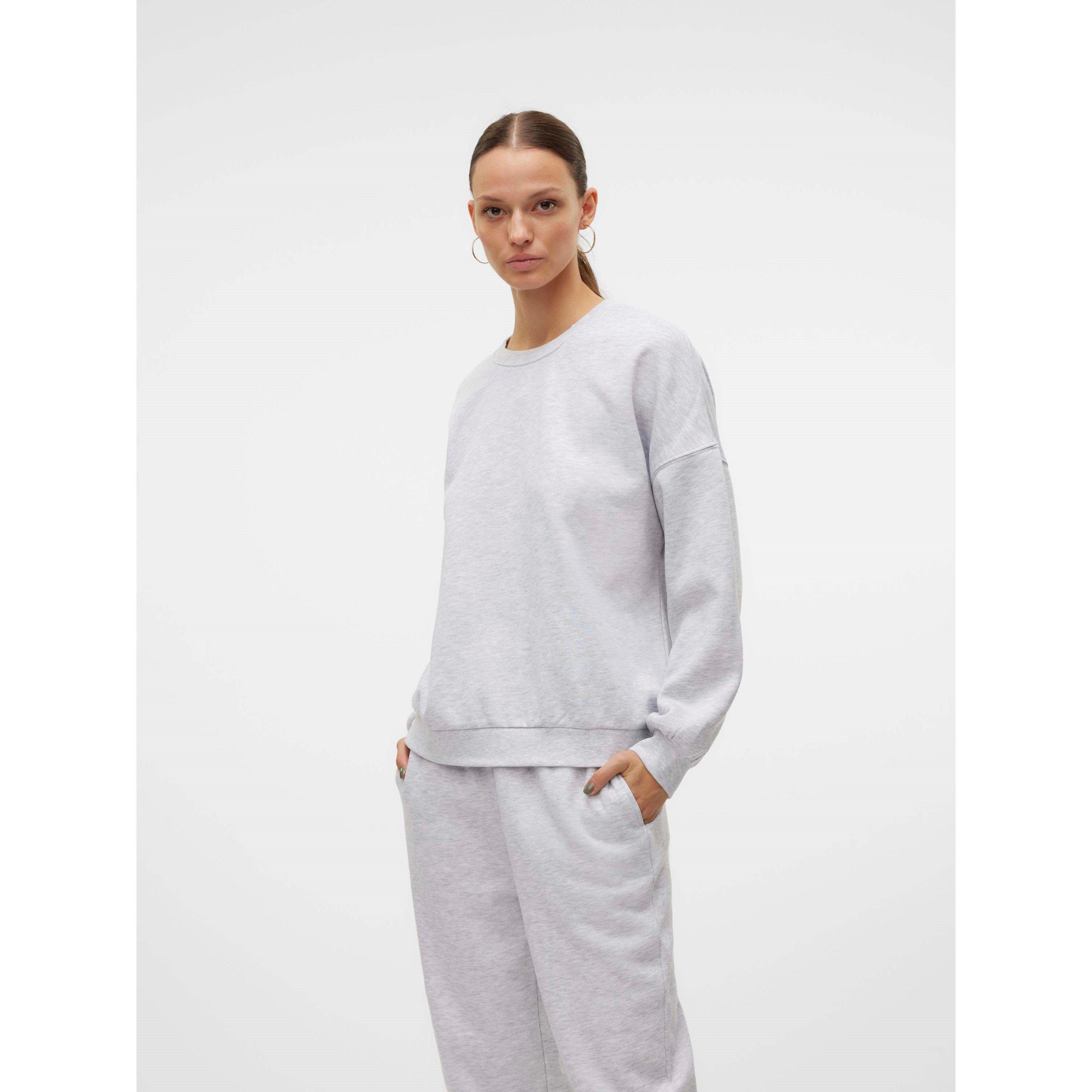 SL Gry Mlnge - Vero Moda - VM Crew Sweatshirt - 2