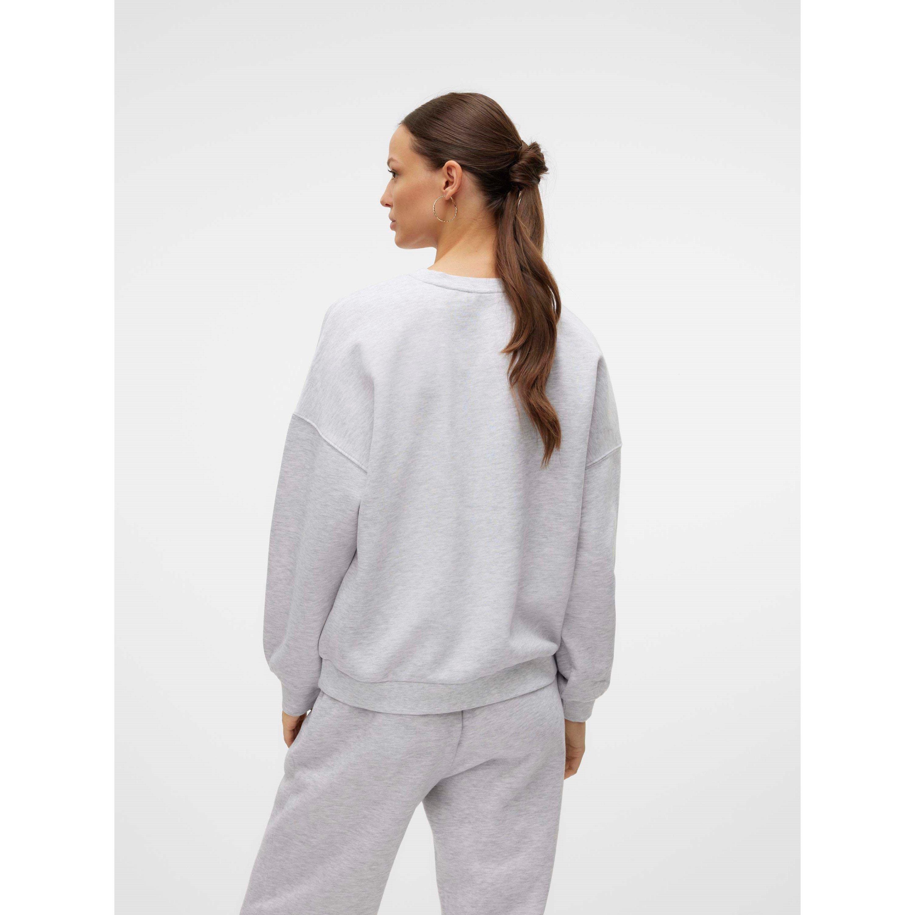 SL Gry Mlnge - Vero Moda - VM Crew Sweatshirt - 3