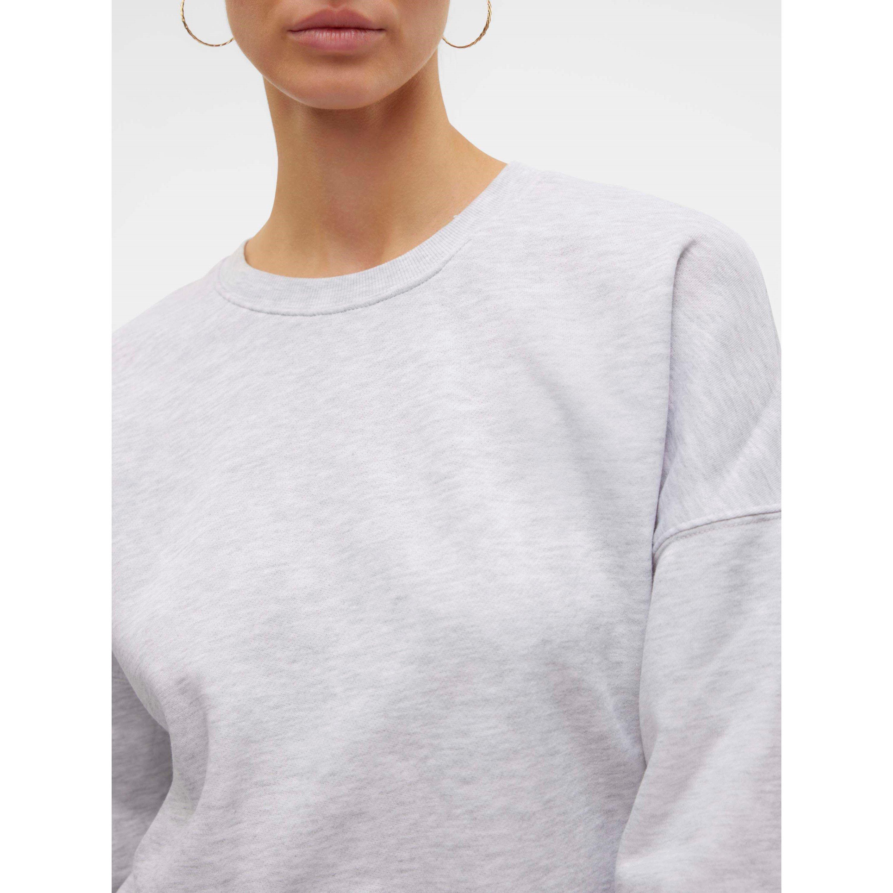 SL Gry Mlnge - Vero Moda - VM Crew Sweatshirt - 4
