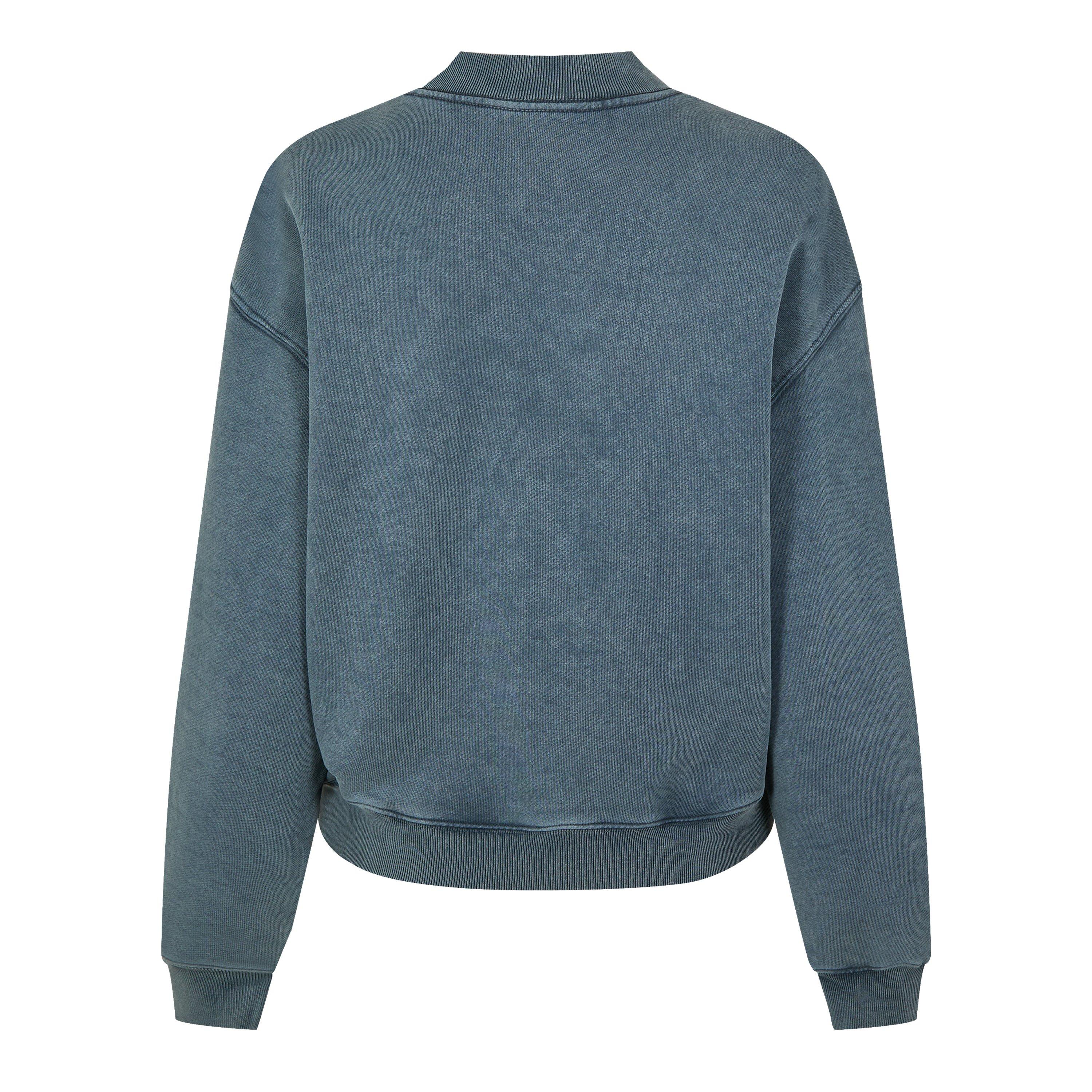 Tornado Blue - Chloe - Logo Embroidered Sweater - 2