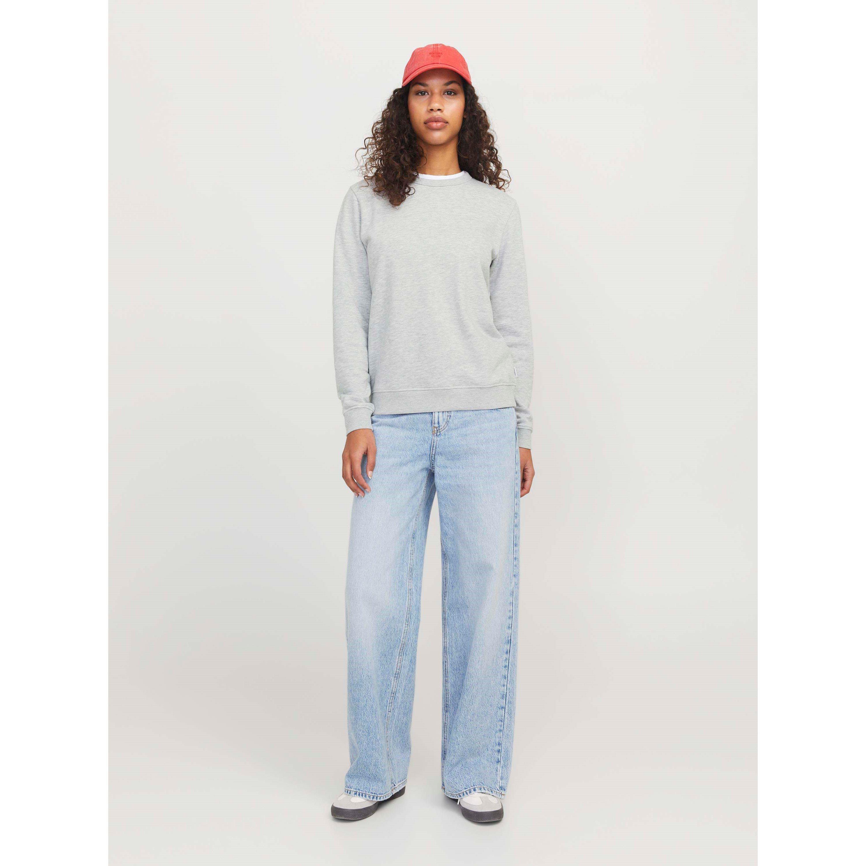 Lt Grey Melange - JJXX - JJXX Madi Crew Sweat Ld63 - 3