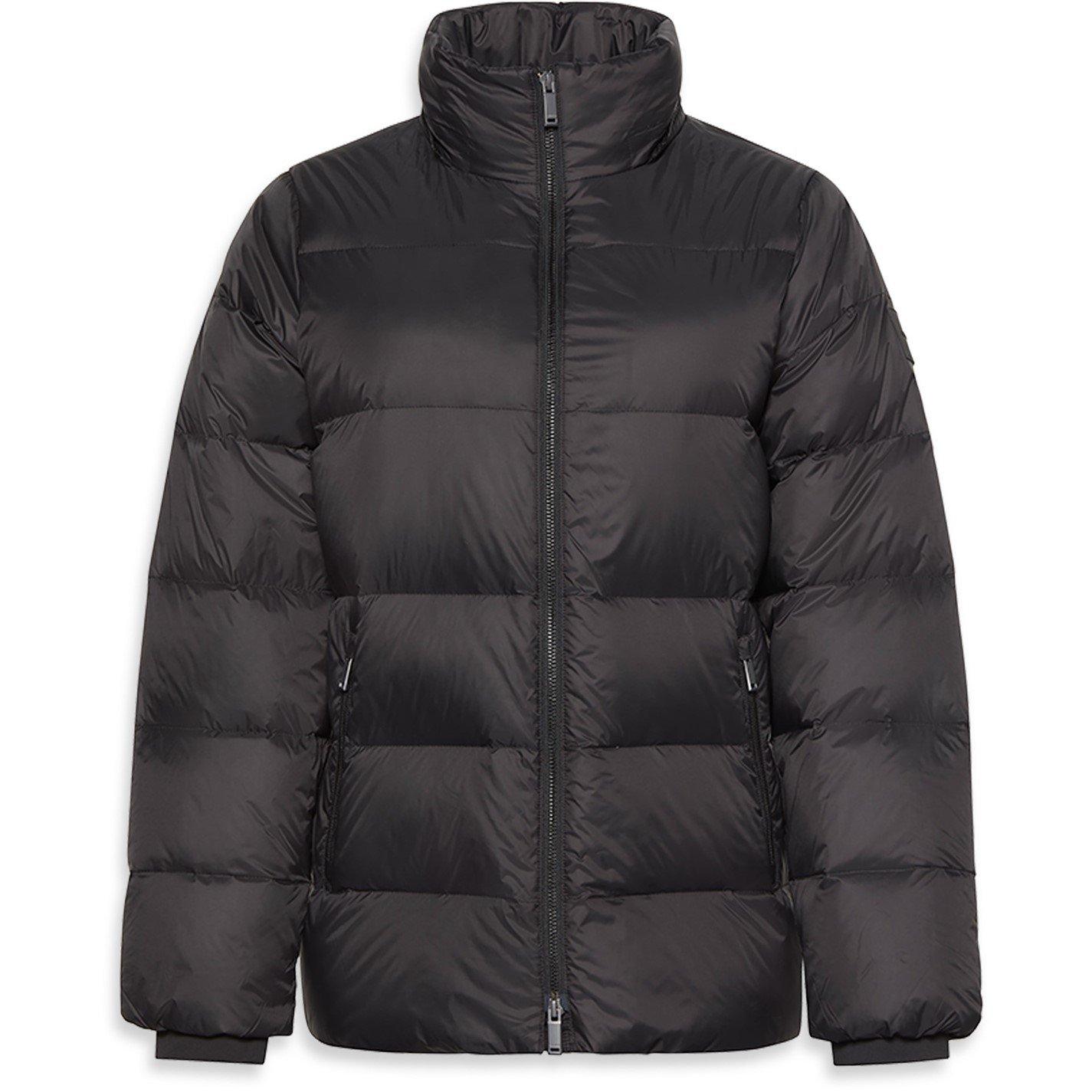 Black - Calvin Klein Jeans - Women's  Quilted Medium Puffer Jacket - 2