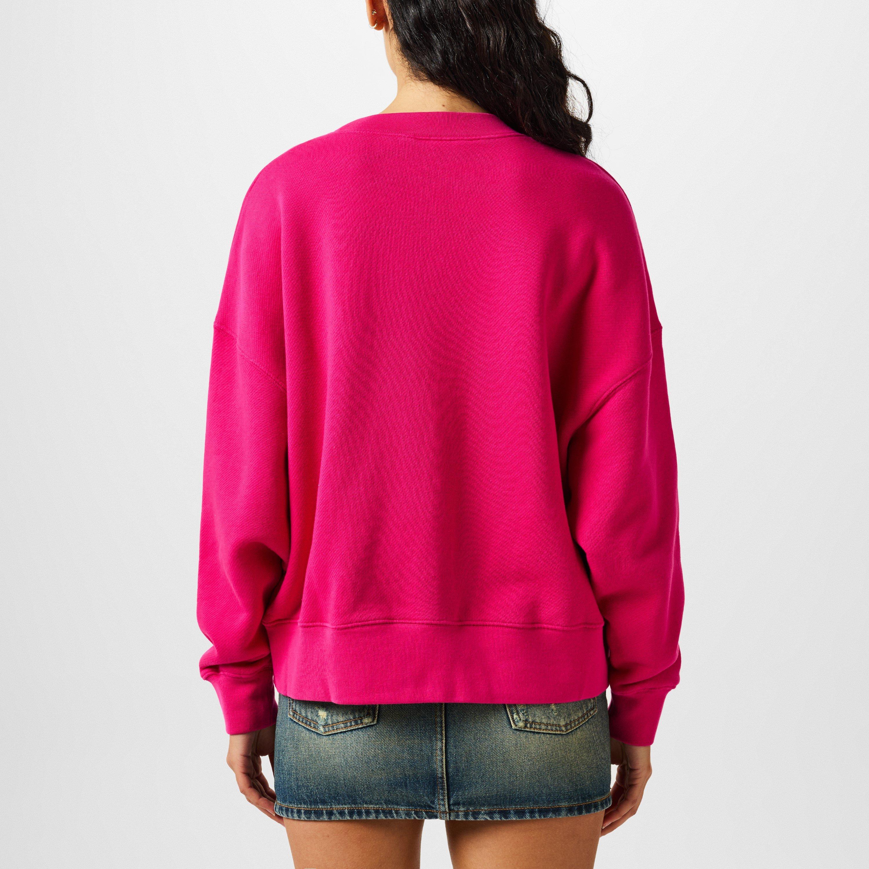 Fúcsia/Castanho - Palm Angels - Women's Crew Sweater - 3