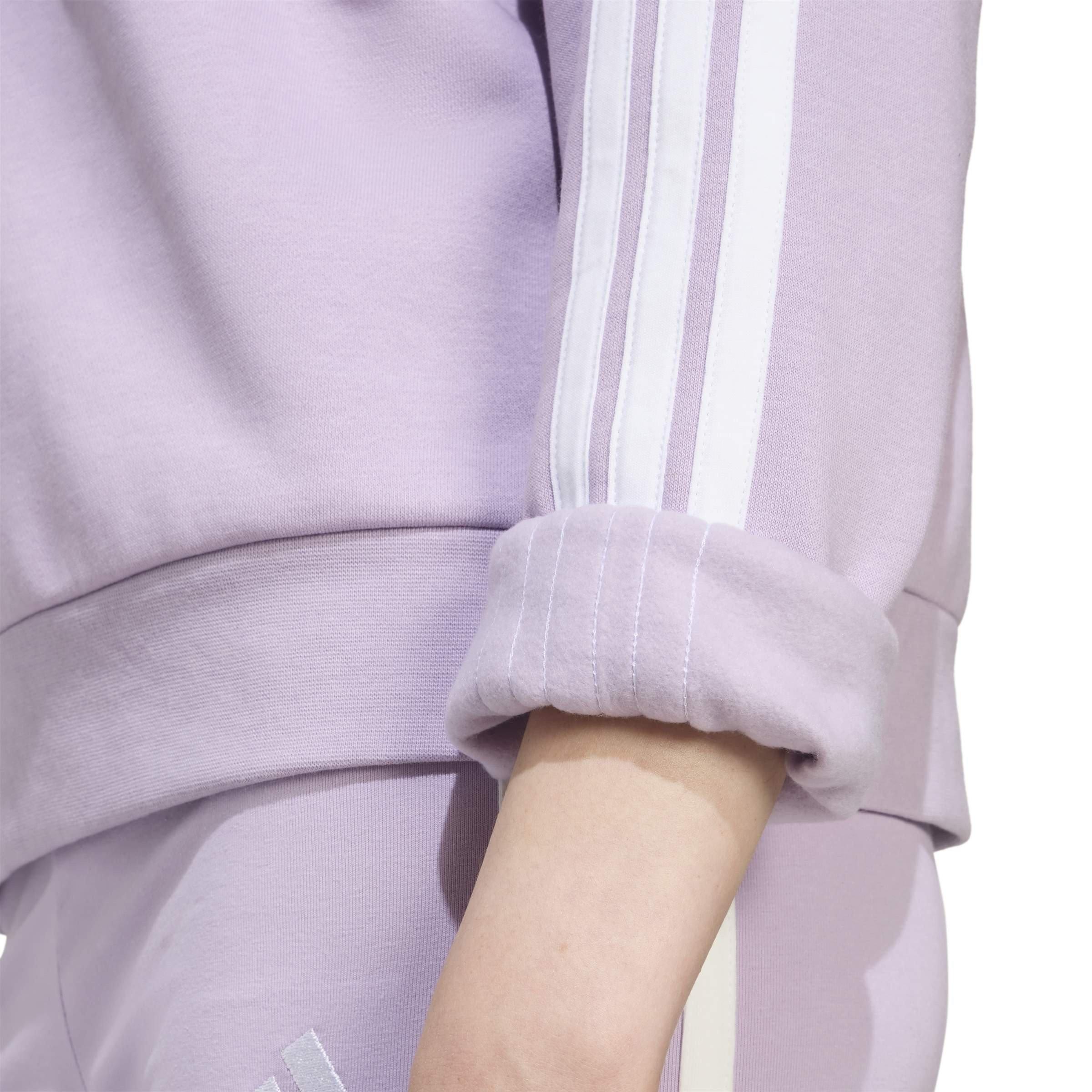 Powder Plum - adidas - Adidas W 3S Fl Swt Ld99 - 5