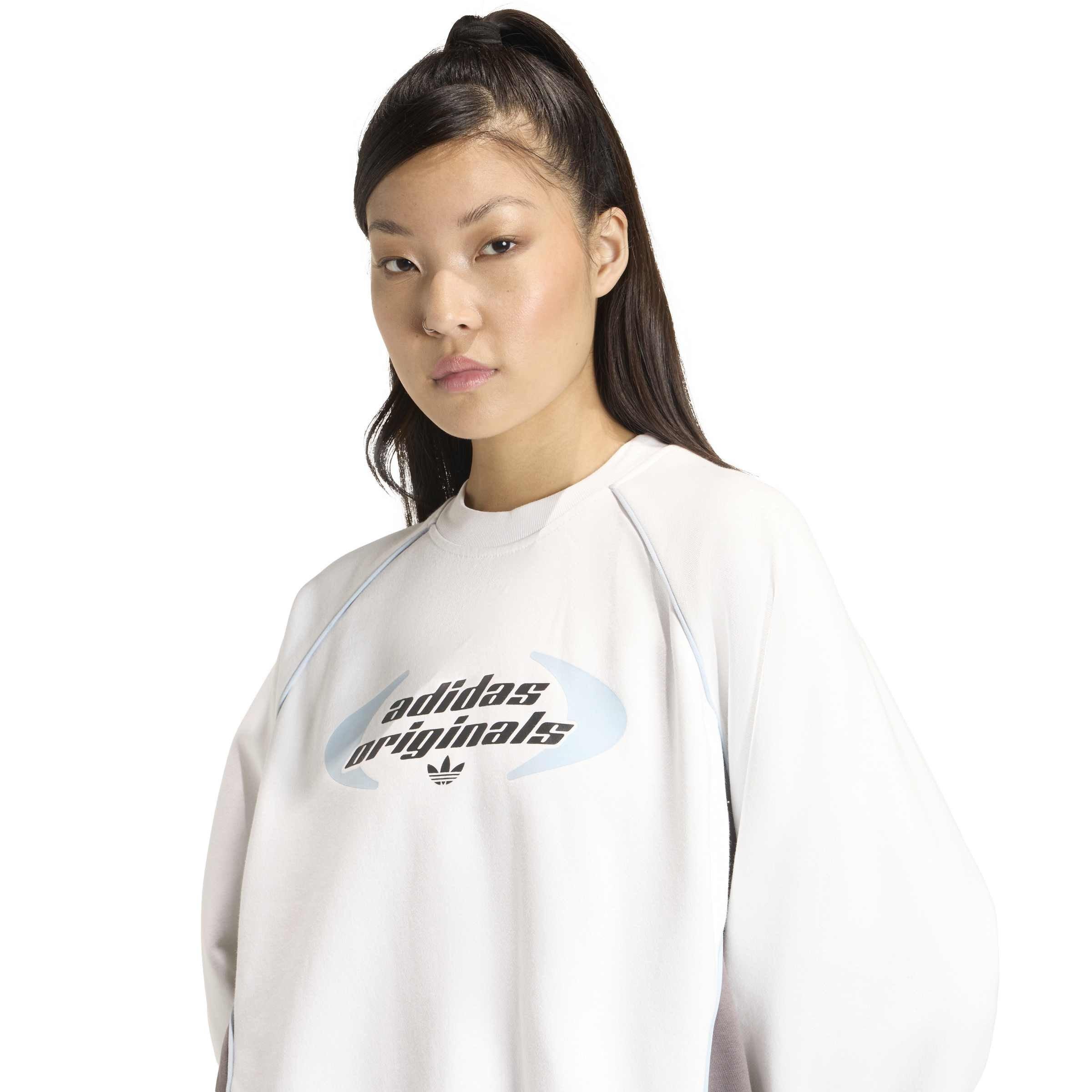 White - adidas Originals - Adidas Oversized Cre Ld99 - 4