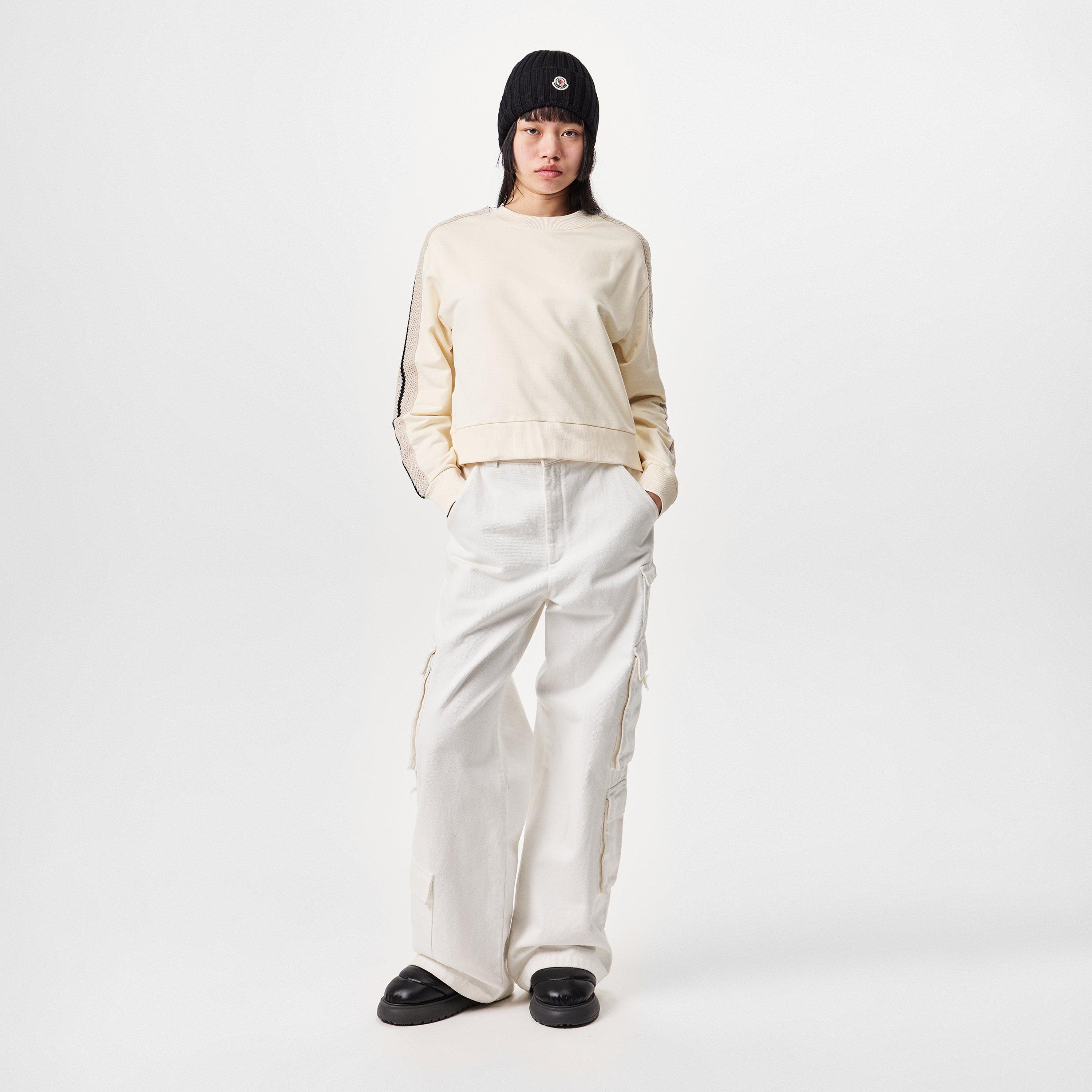 Cream 034 - Moncler - Women's Crew Sweatshirt - 6