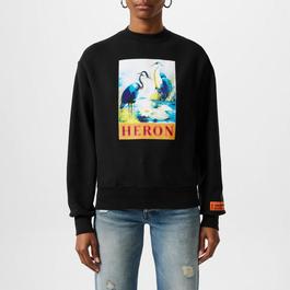 Heron Preston Halftone Crew Ld99