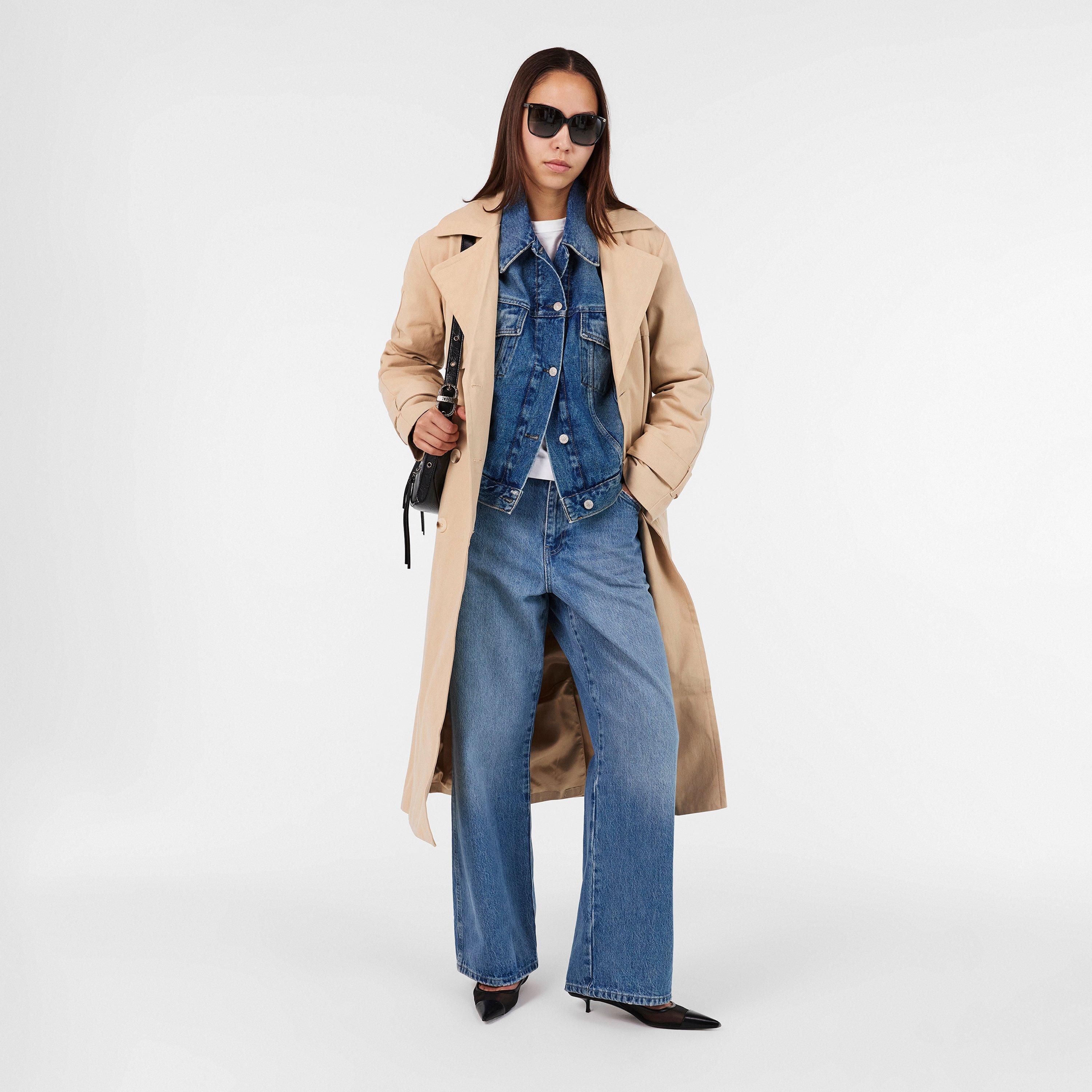 Beige - 4th and Reckless - Women's Tailored Trench Coat - 6