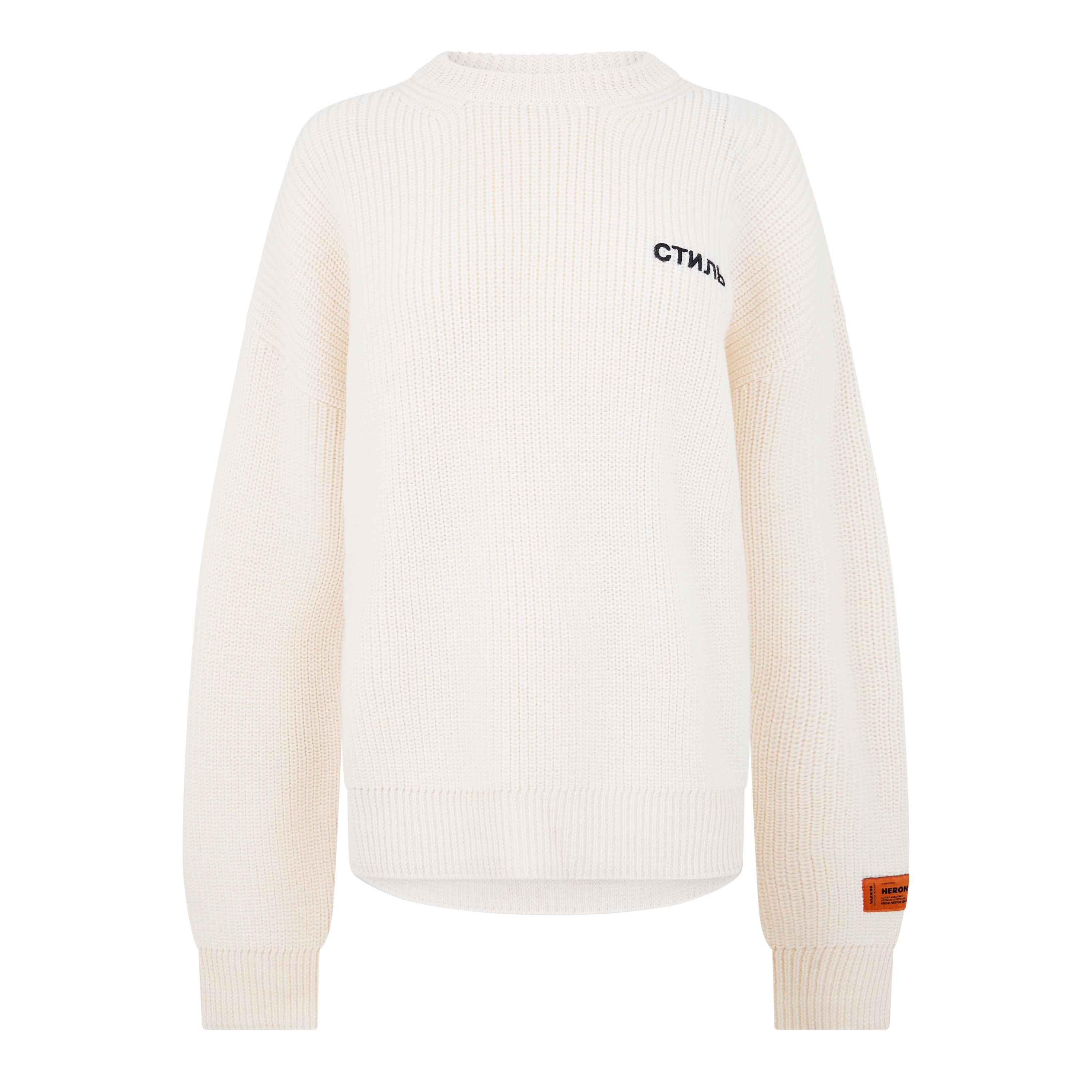 White/Black - Heron Preston - Women's Crew Sweatshirt - 5