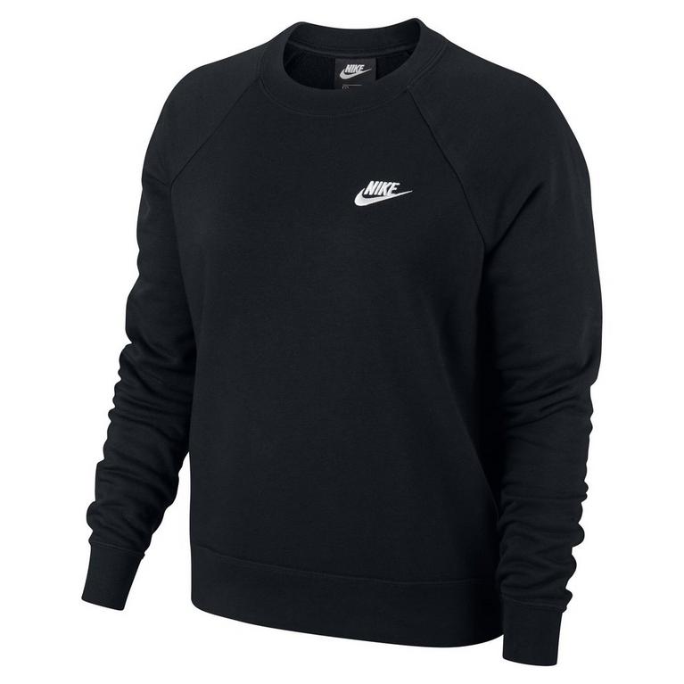Schwarz - Nike - Sportswear Club Fleece Women's Crew-Neck Sweatshirt - 1
