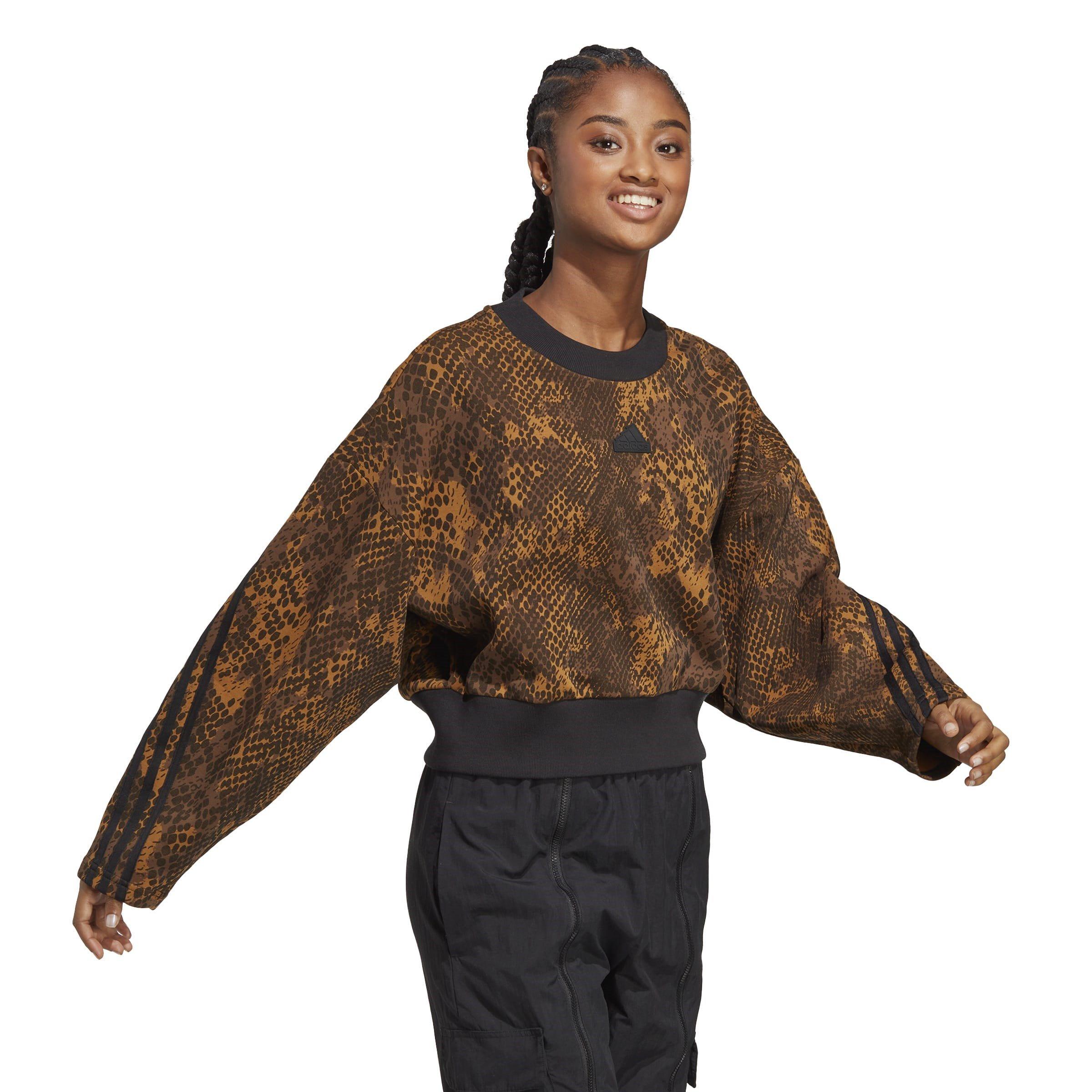 Earth Strata - adidas - Future Icons 3-Stripes Sweatshirt Womens - 4