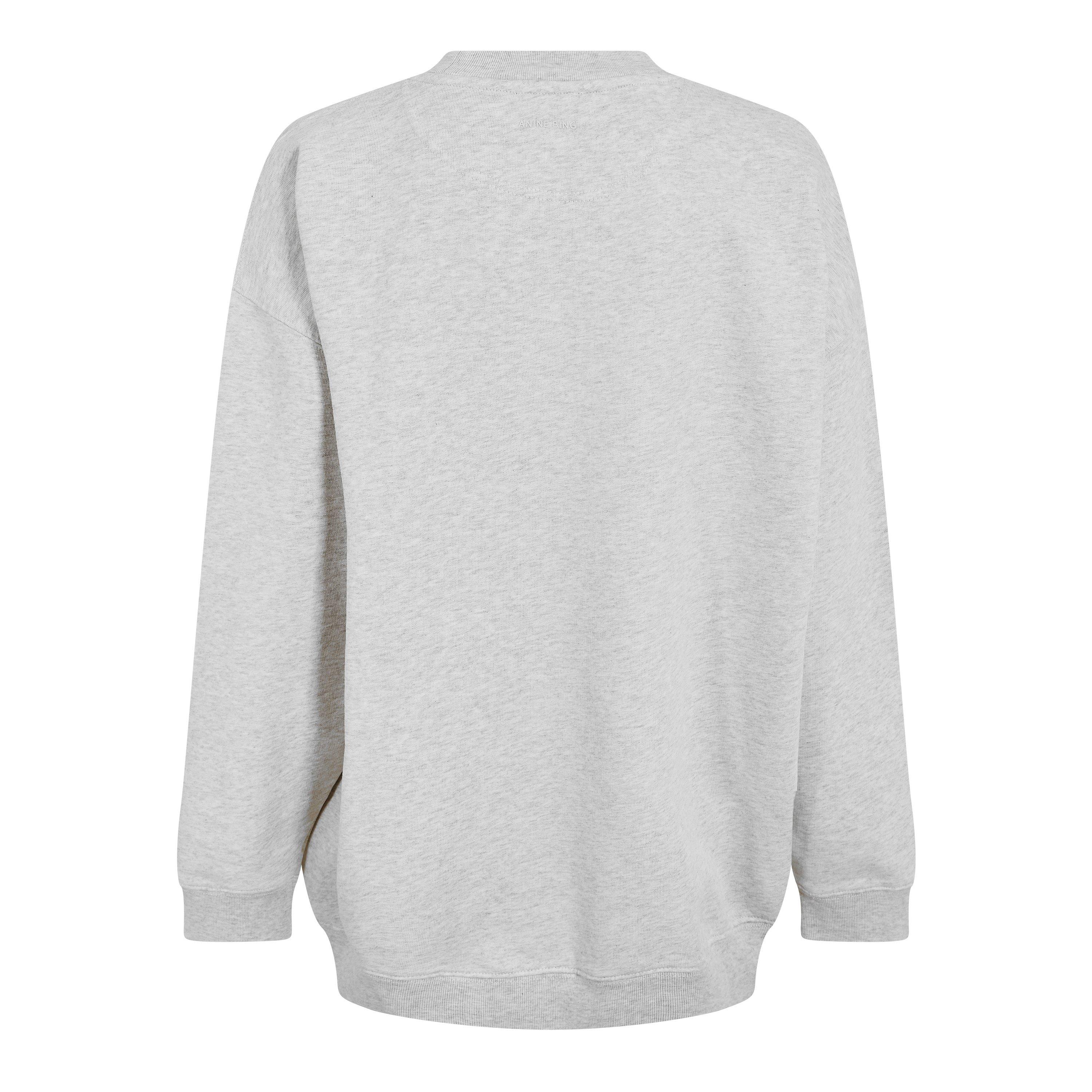 Heather Grey - Anine Bing - Womens Tyler Sweatshirt - 2