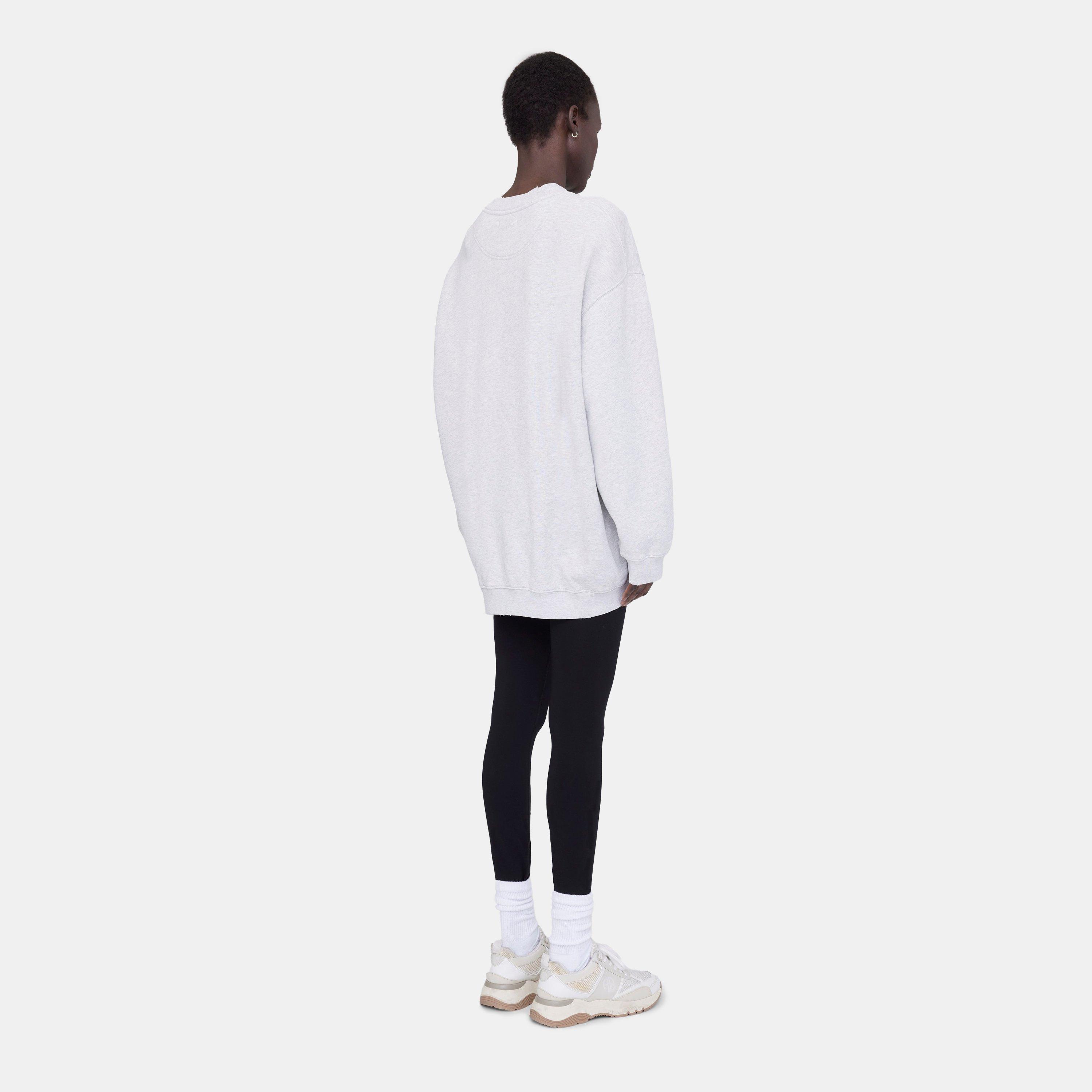 Heather Grey - Anine Bing - Womens Tyler Sweatshirt - 4