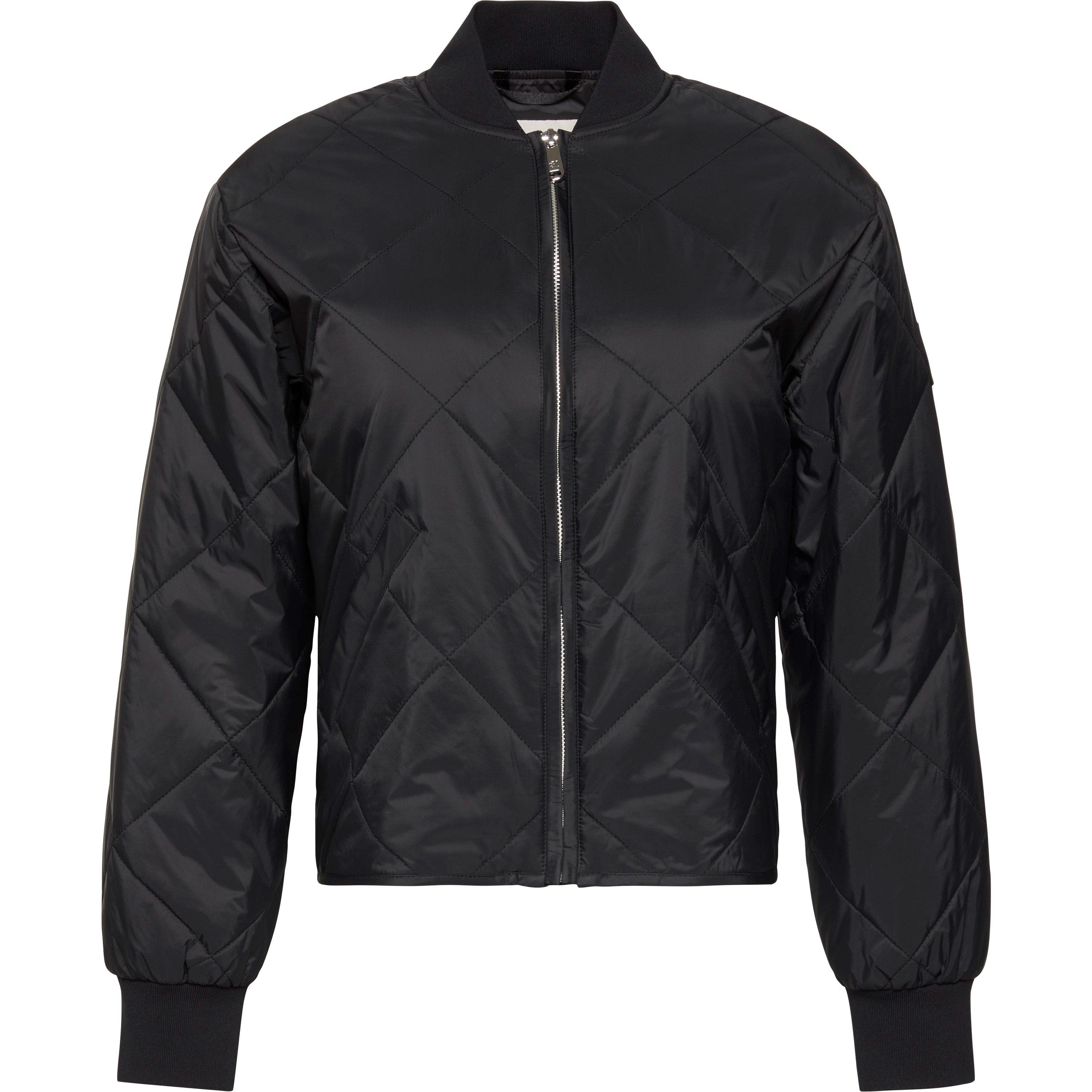 Calvin Klein Jeans Women's Quilted Bomber Jacket - Black - 16 (XL)