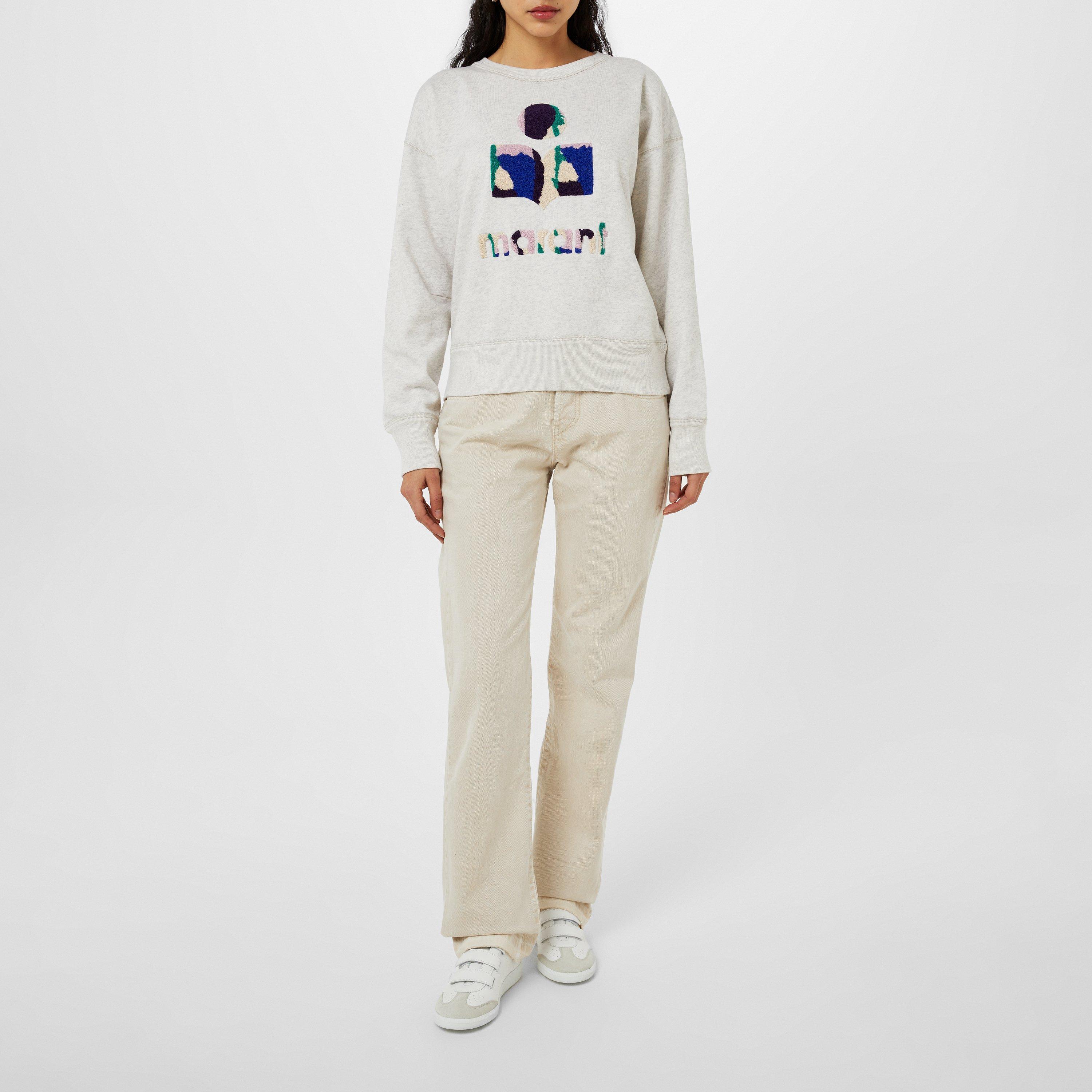 Ecru/Multi - Marant Etoile - Mobyli Sweatshirt - 2
