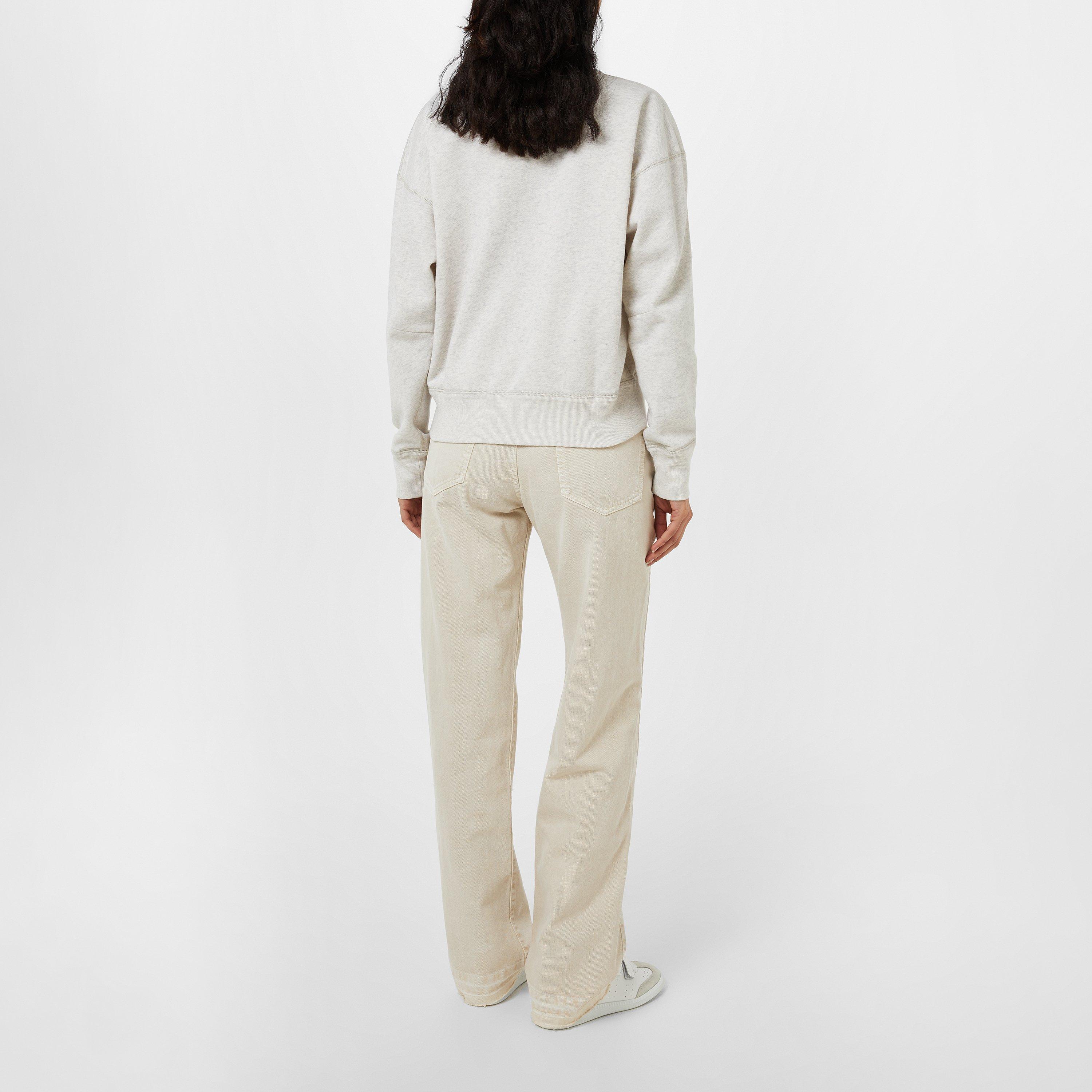 Ecru/Multi - Marant Etoile - Mobyli Sweatshirt - 3