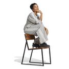 Mittelgrau - adidas - Essentials Studio Lounge 3-Stripes Sweatshirt Wome - 4