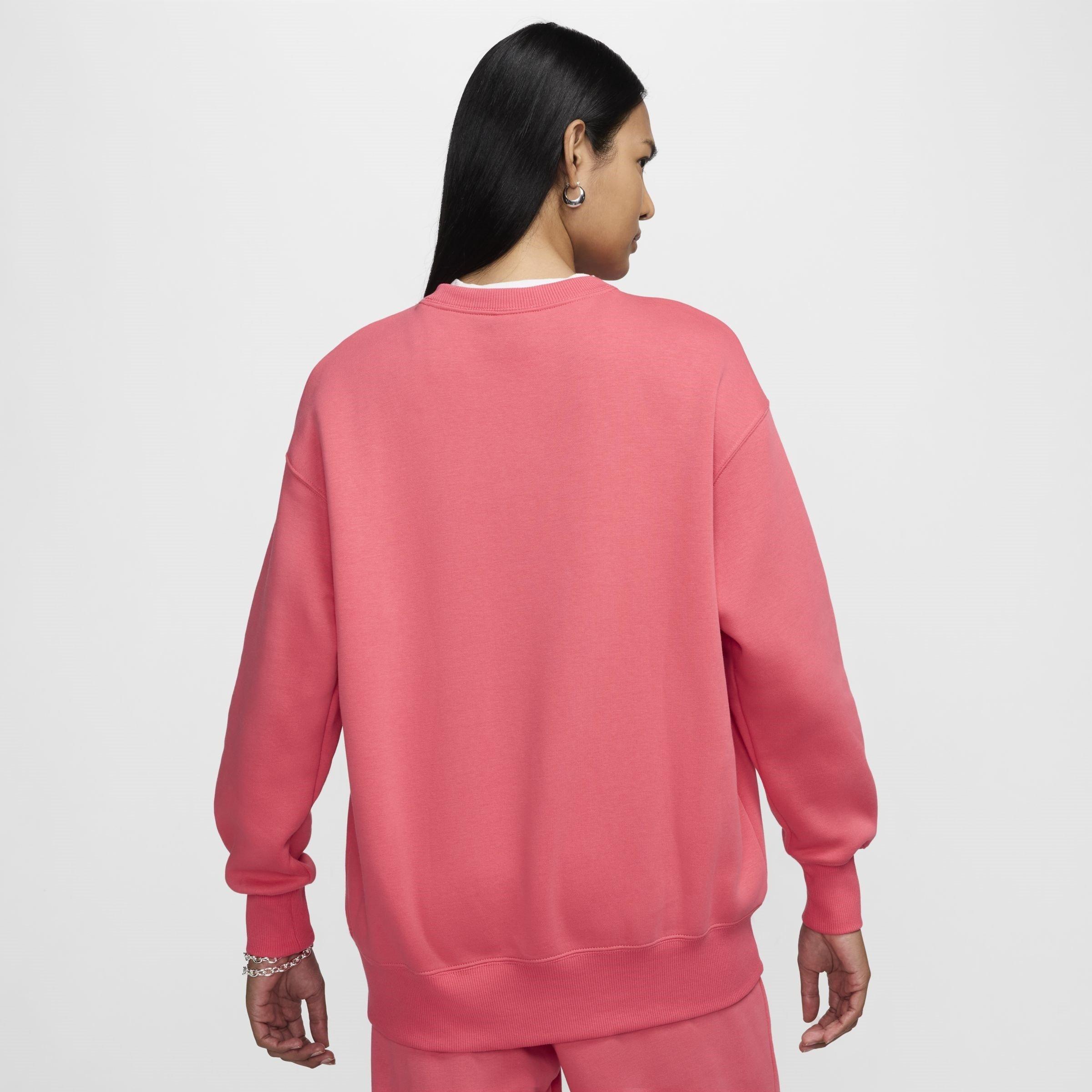 ASTER PINK/SAIL - Nike - Sportswear Phoenix Fleece Women's Oversized Crewneck Sweatshirt - 2