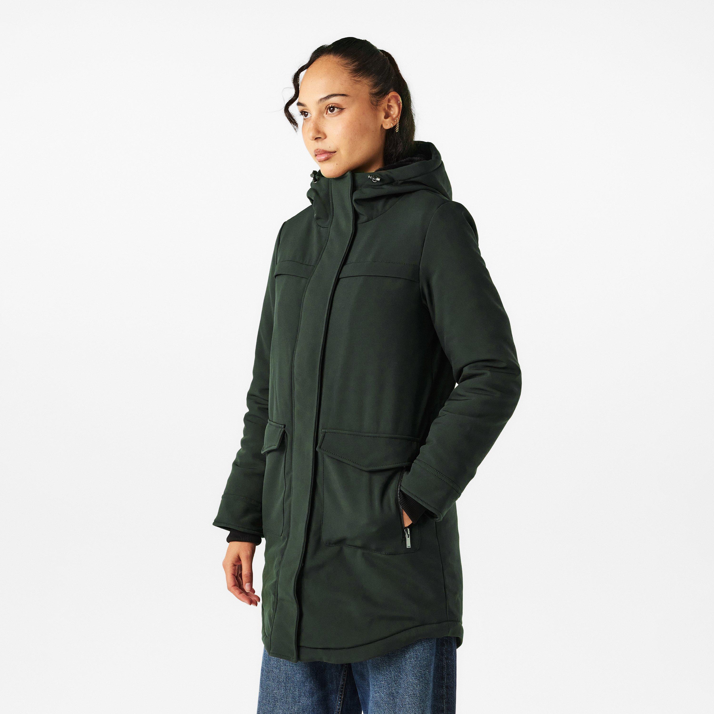 Peat - Only - Hooded Long Weather-Resistant Parka - 3