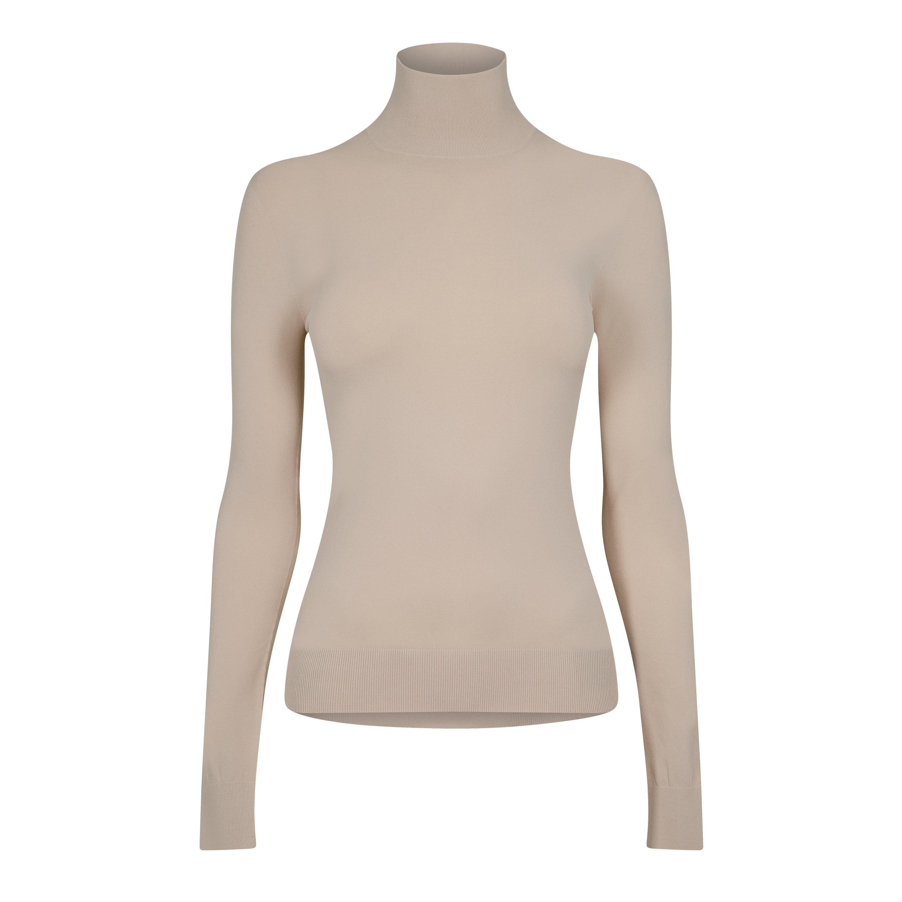 Bottega Veneta Women's Crew Neck Knitted Sweatshirt - Seashell - Size 8 (34)