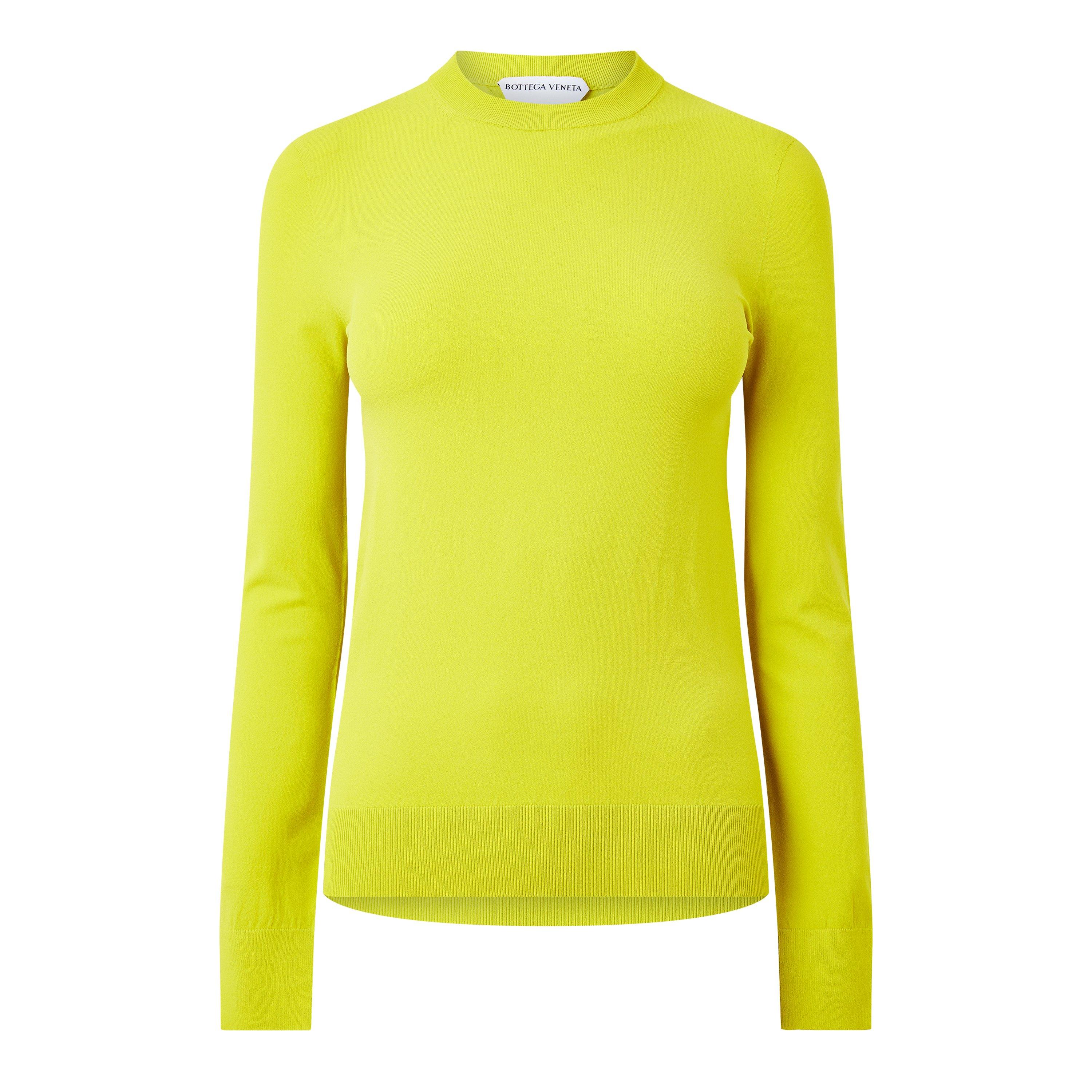Bottega Veneta Women's Crew Sweater - Kiwi - Size 10 (36)