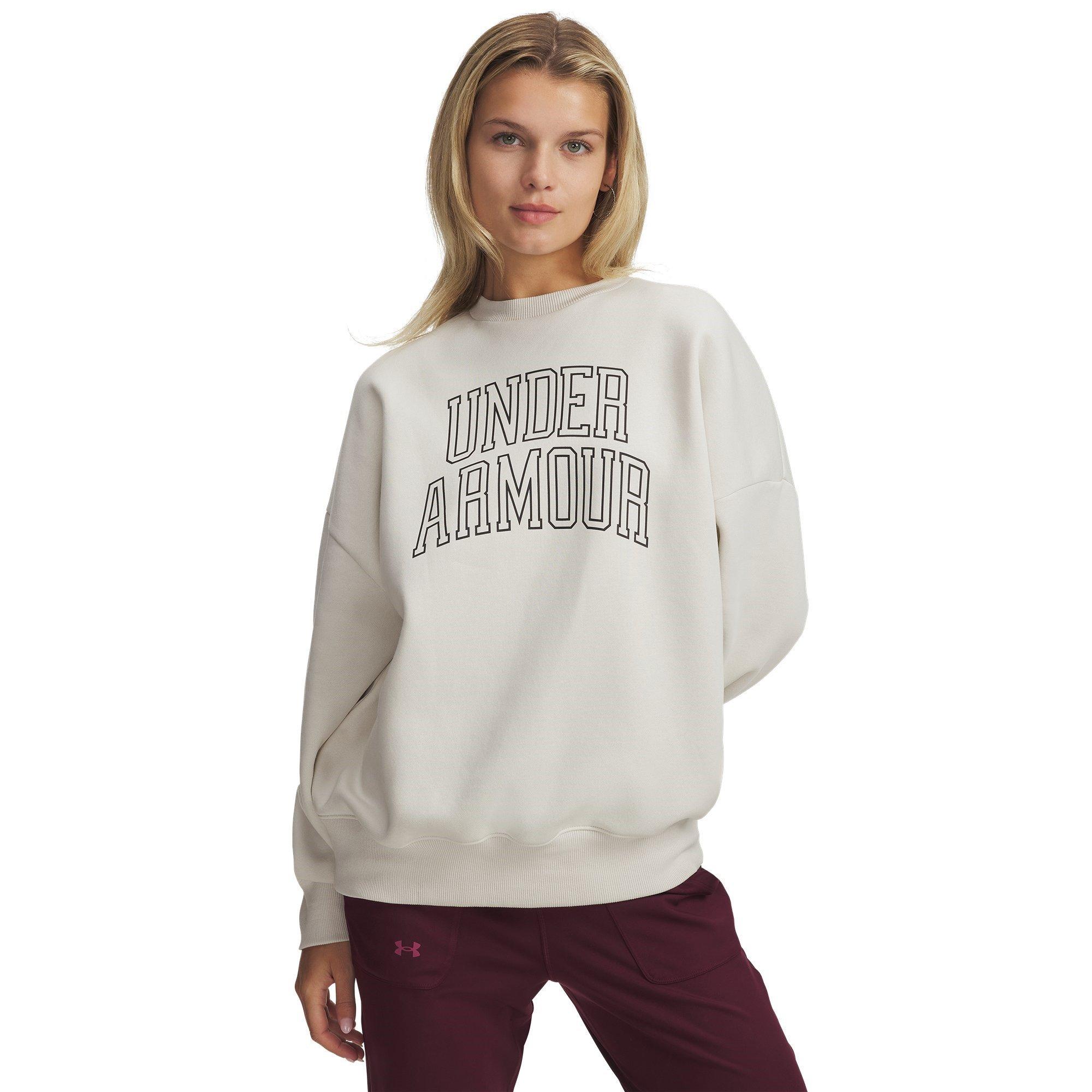 Blanco Cumbre - Under Armour - Women's Rival Fleece Crew Sweatshirt - 1