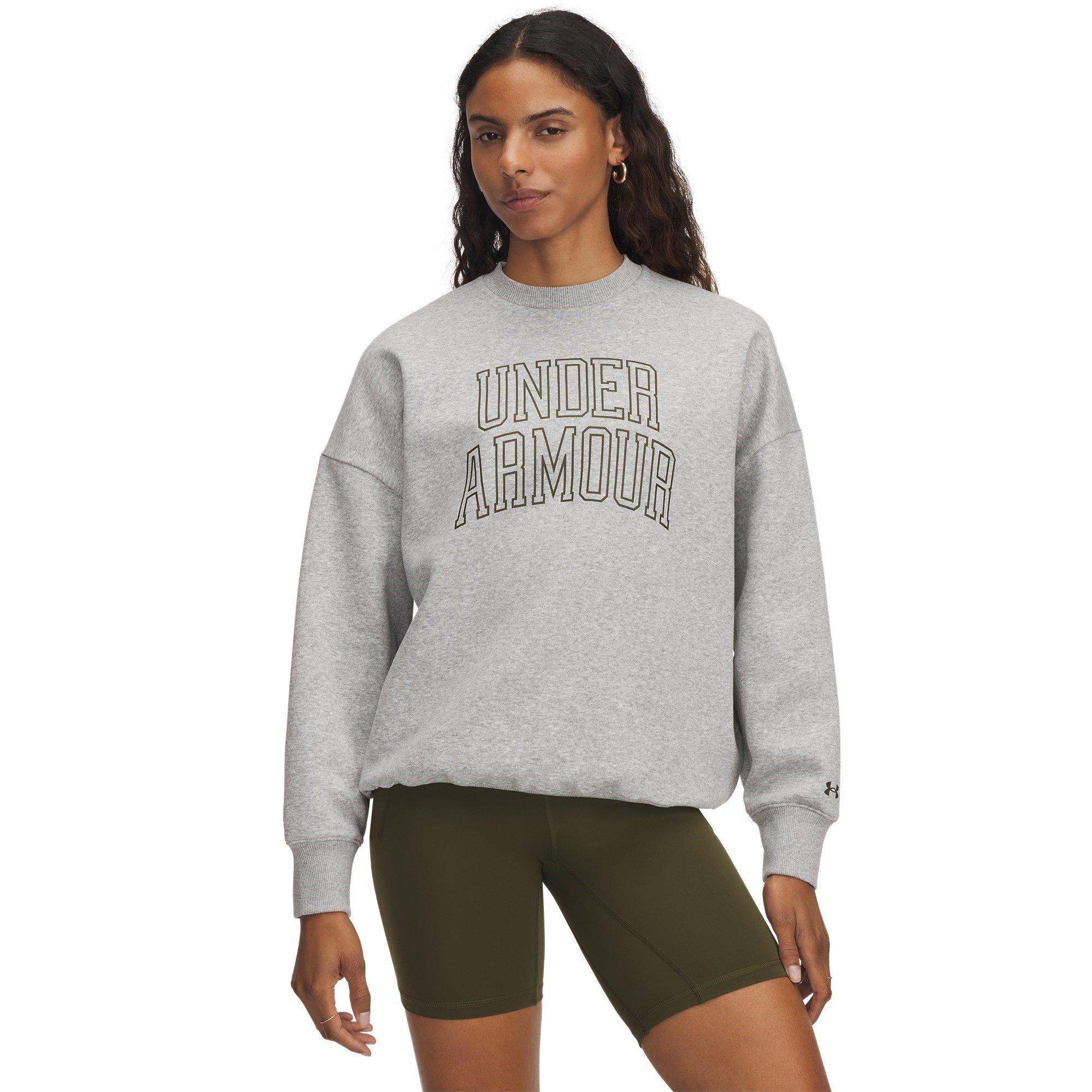Halo Gray - Under Armour - Rival Fleece Crew Sweatshirt - 3