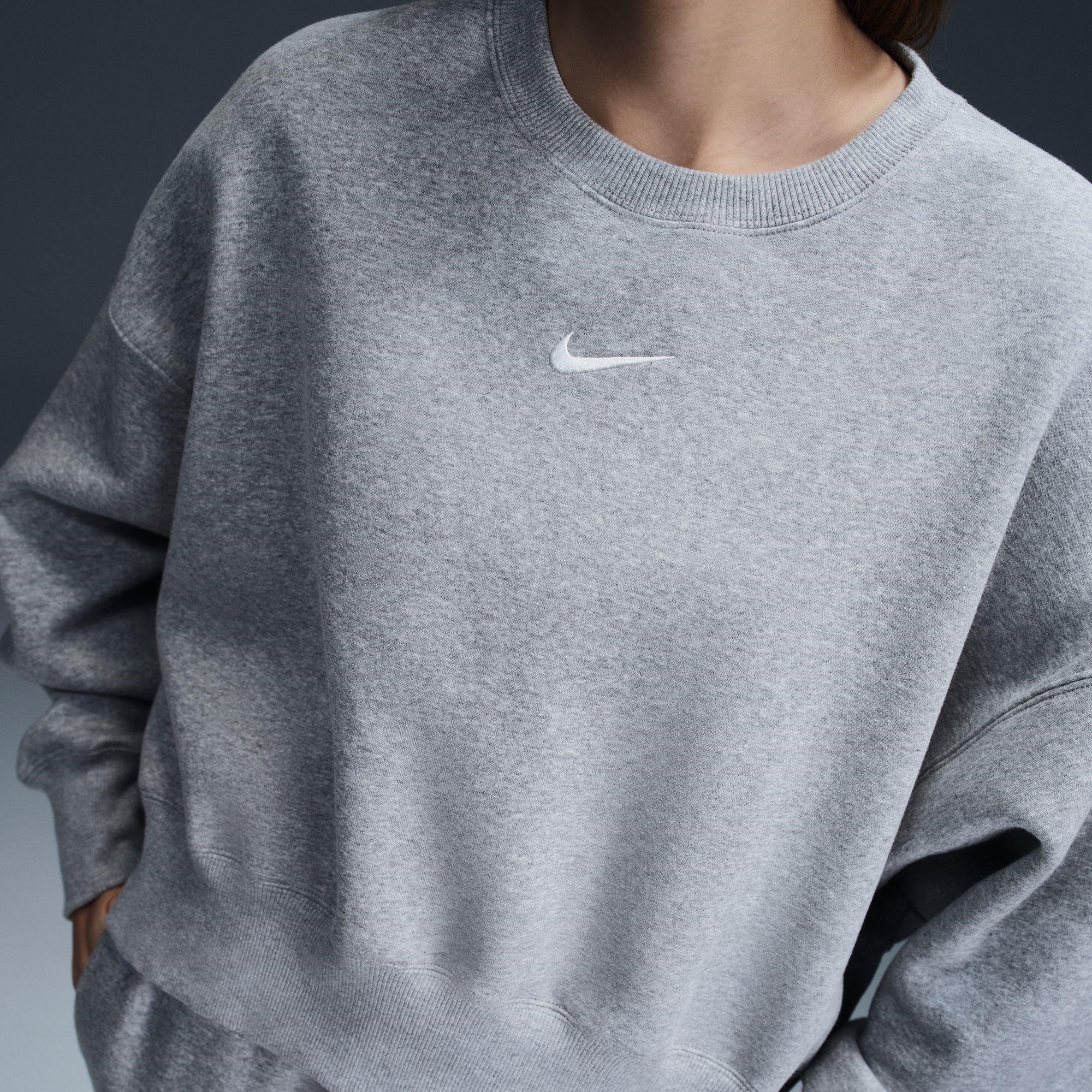 nike women's fleece crew