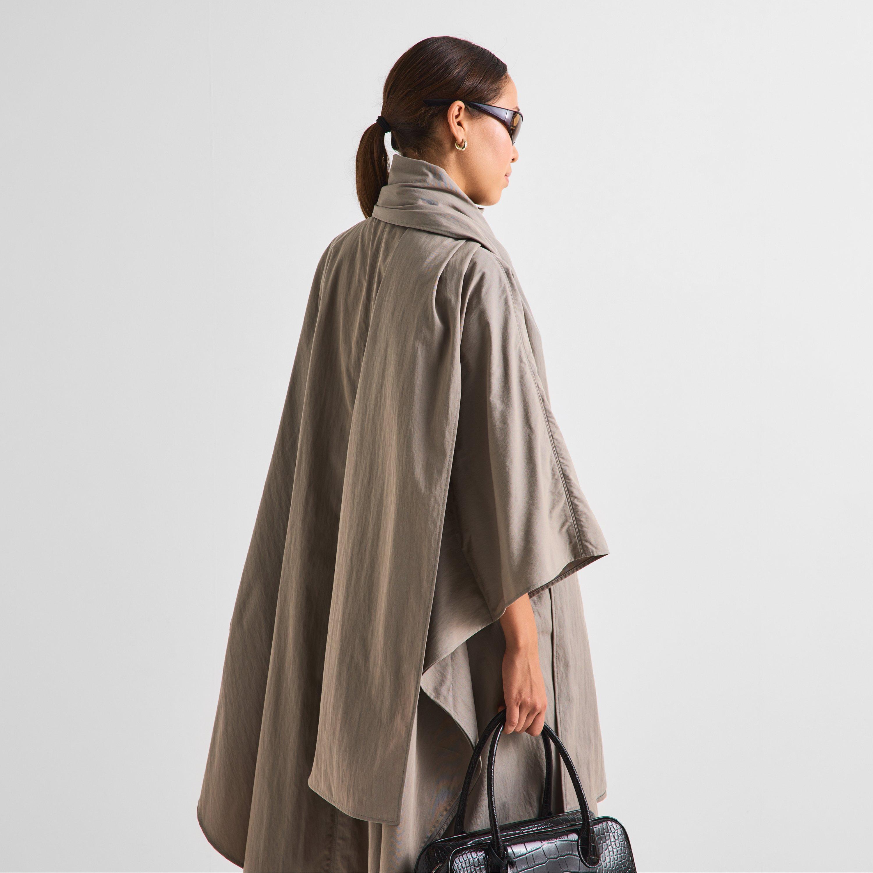 Grey - Magda Butrym - Women's Coat 01 Calf Length Oversized-Fit - 4