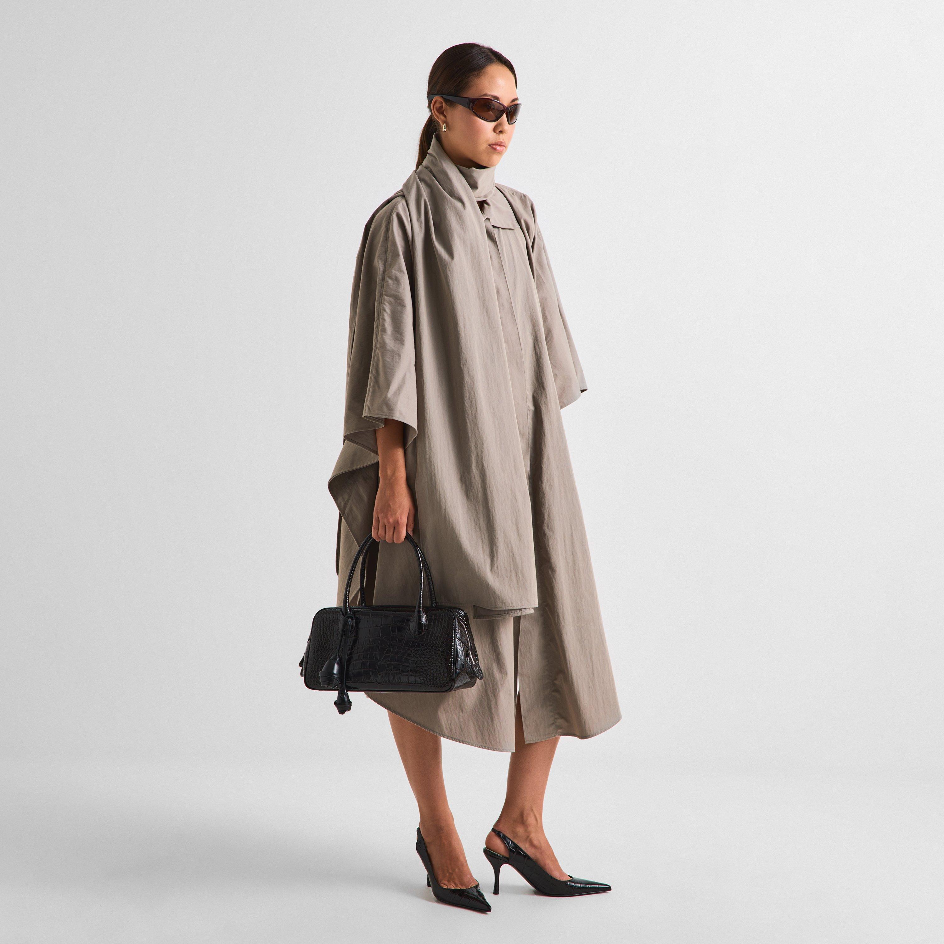 Grey - Magda Butrym - Women's Coat 01 Calf Length Oversized-Fit - 5
