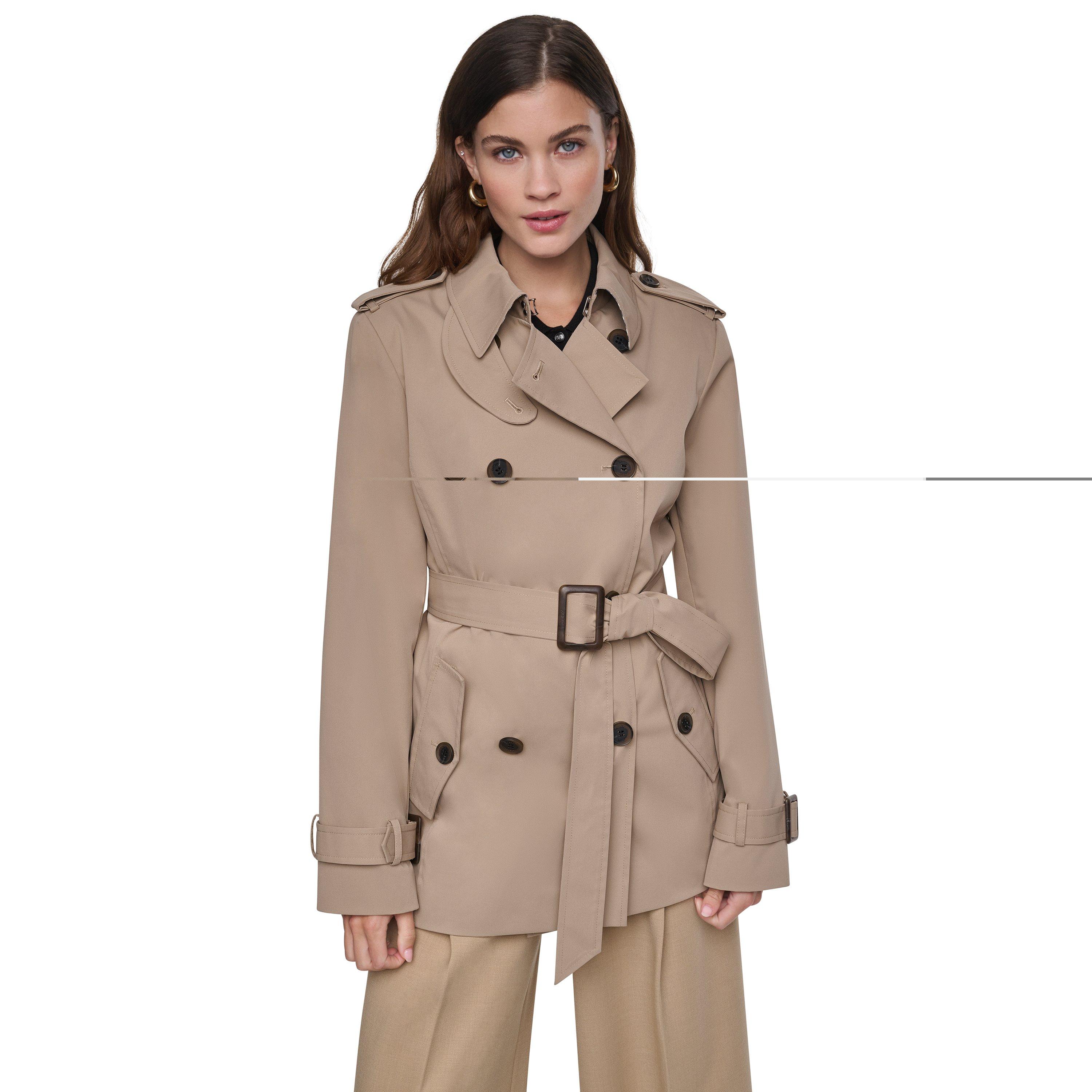 Classic Khaki - DKNY - DKNY A38 Mid Trench Ld64 - 1