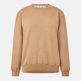 Off White Women's Regular Crew-Neck Sweater,  Design