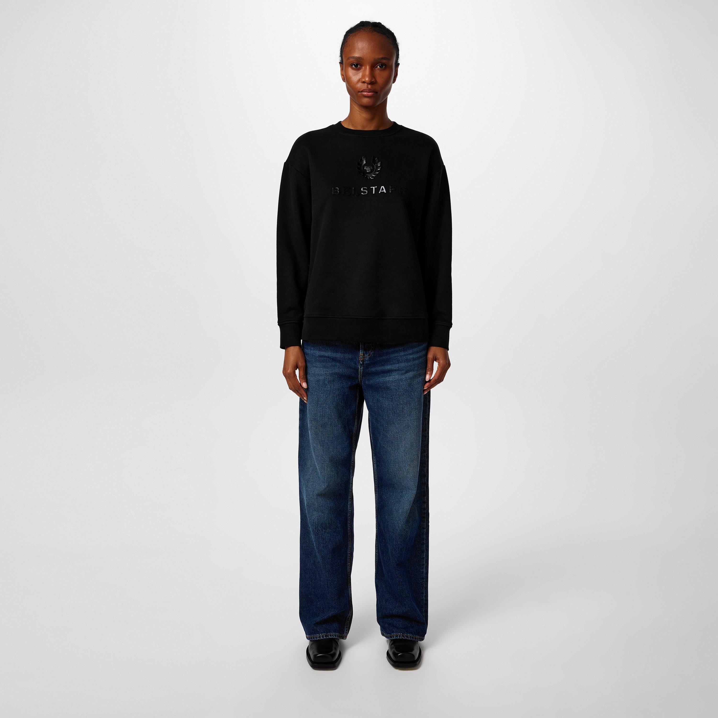 Black - Belstaff - Signature Logo Sweatshirt - 4