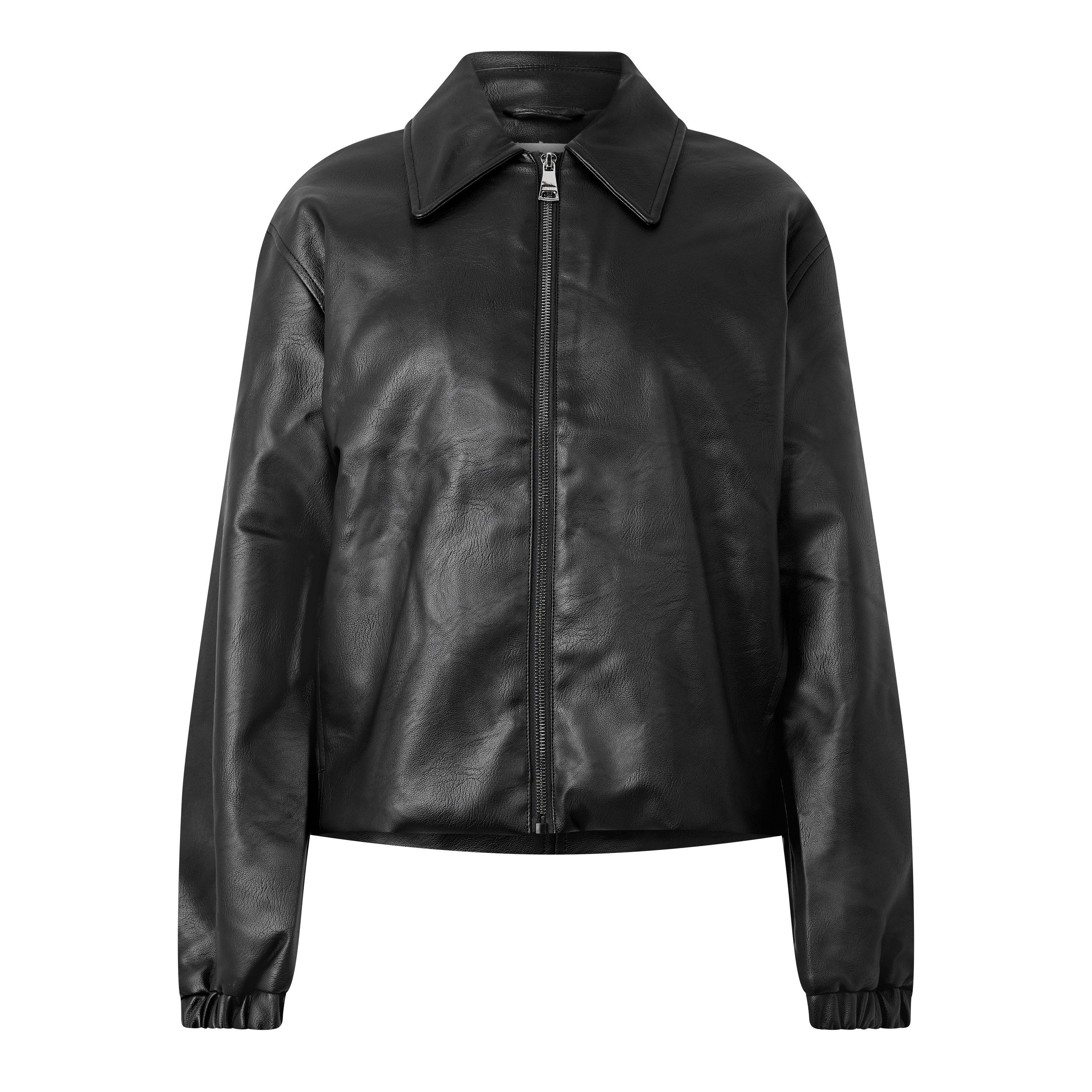Black - DKNY - DKNY B99 Faux Lthr Ld64 - 1